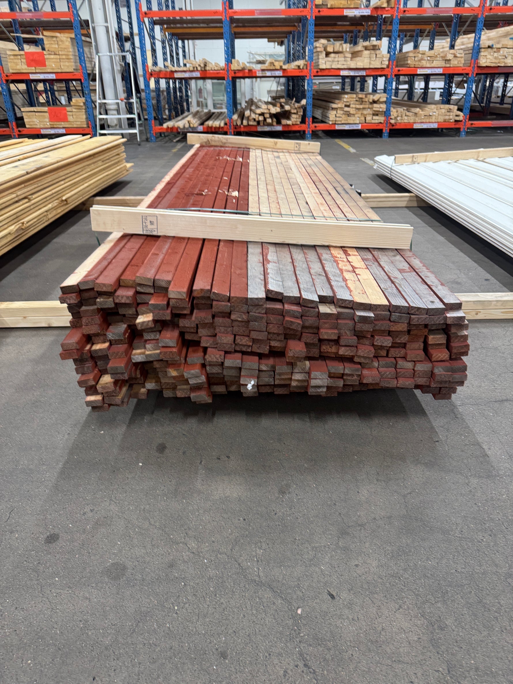 Paket Finsågad Läkt 22x45mm 3,60m – 290 st Röd