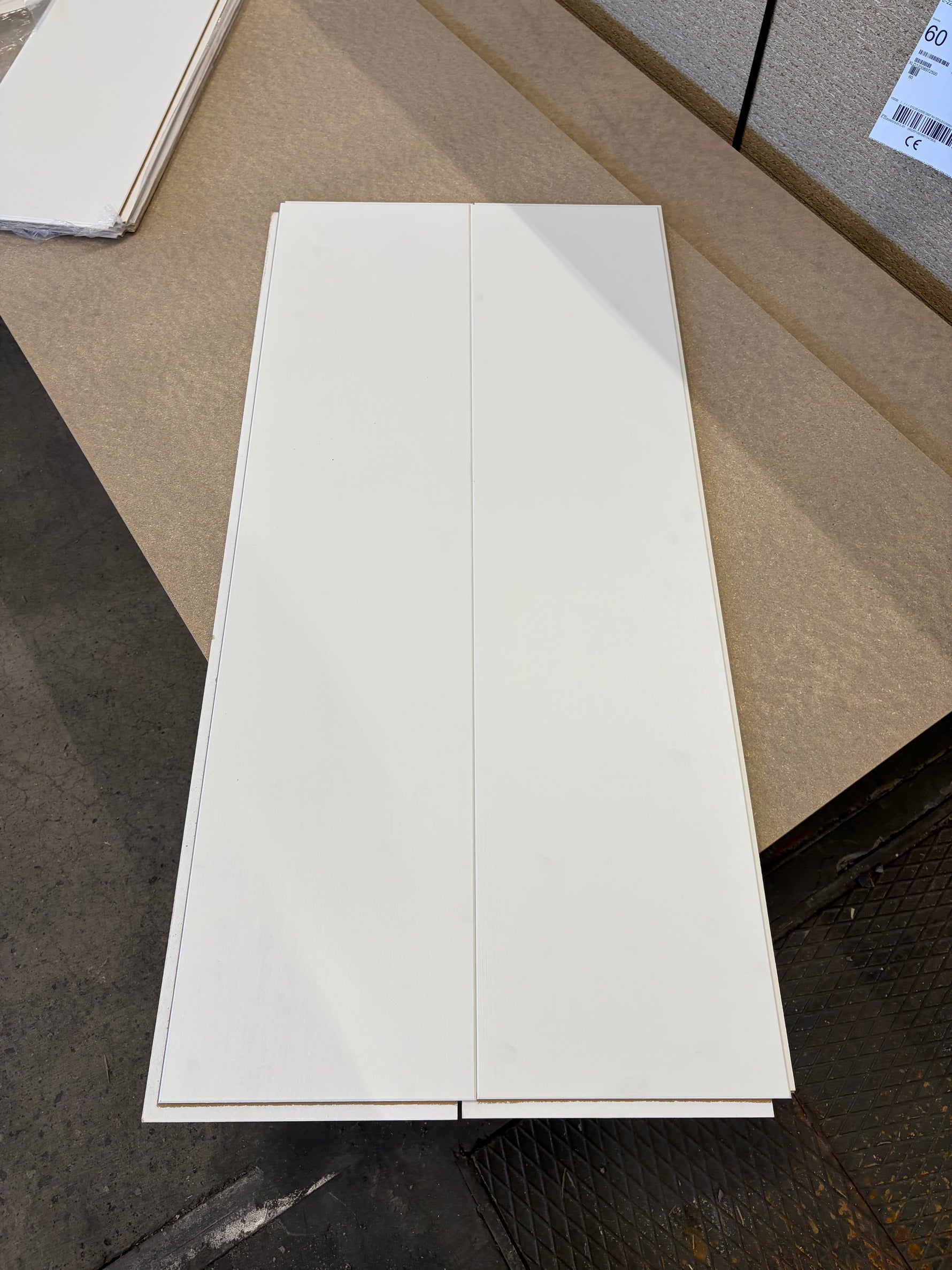 Takskiva Smartplate Vit, 8x1210x300mm