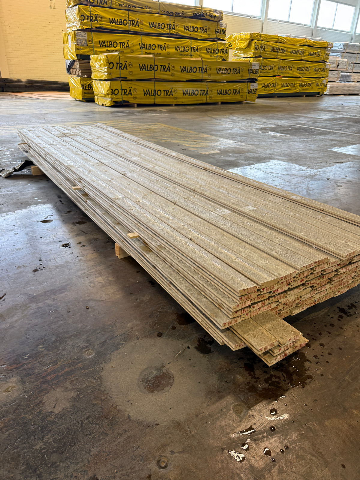 Paket Spårpanel Lasyr 22×95 mm 3,60 m – 84 st