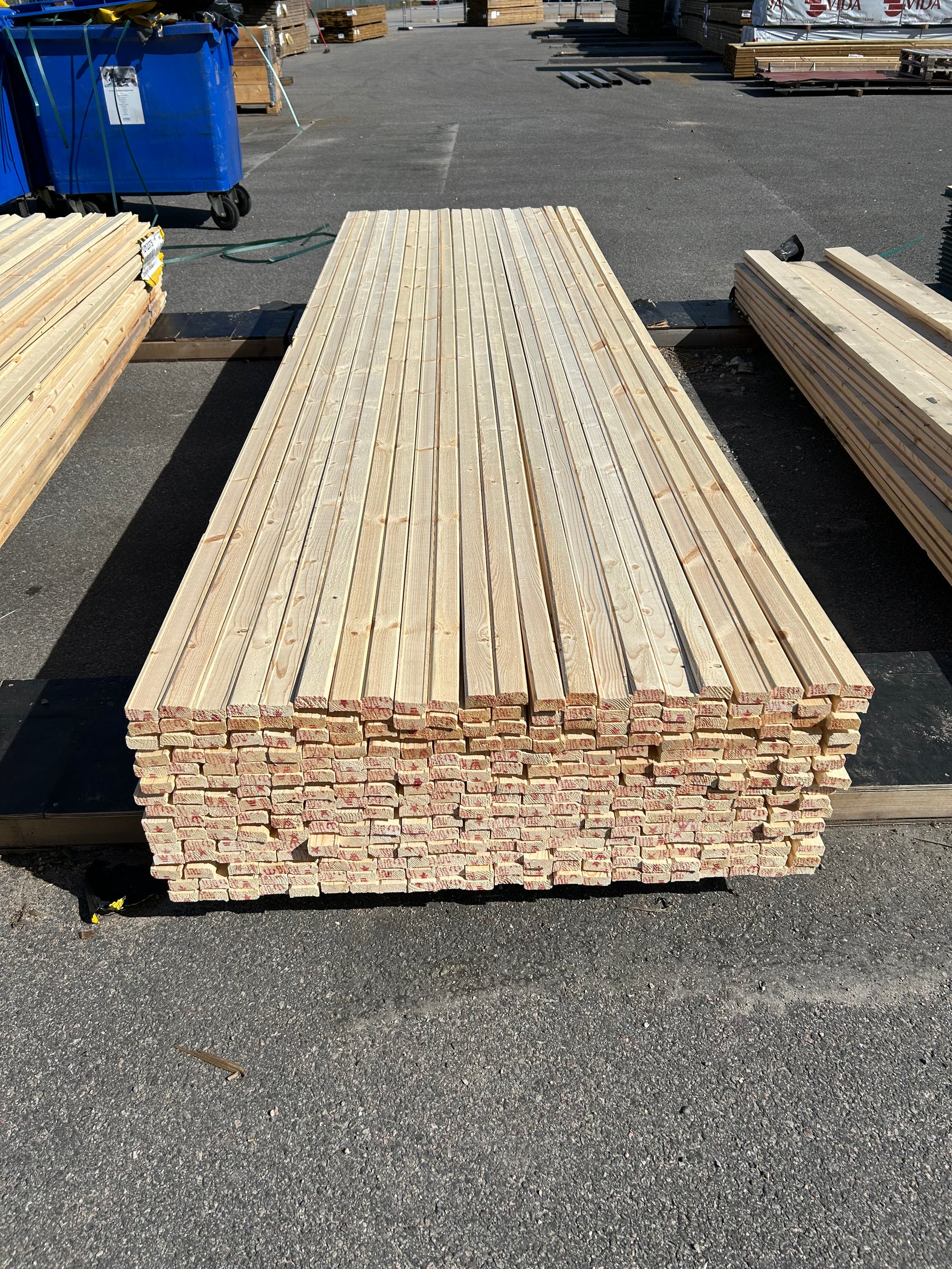 Parti Lockläkt 22x45mm 330st Obehandlade 3.60m