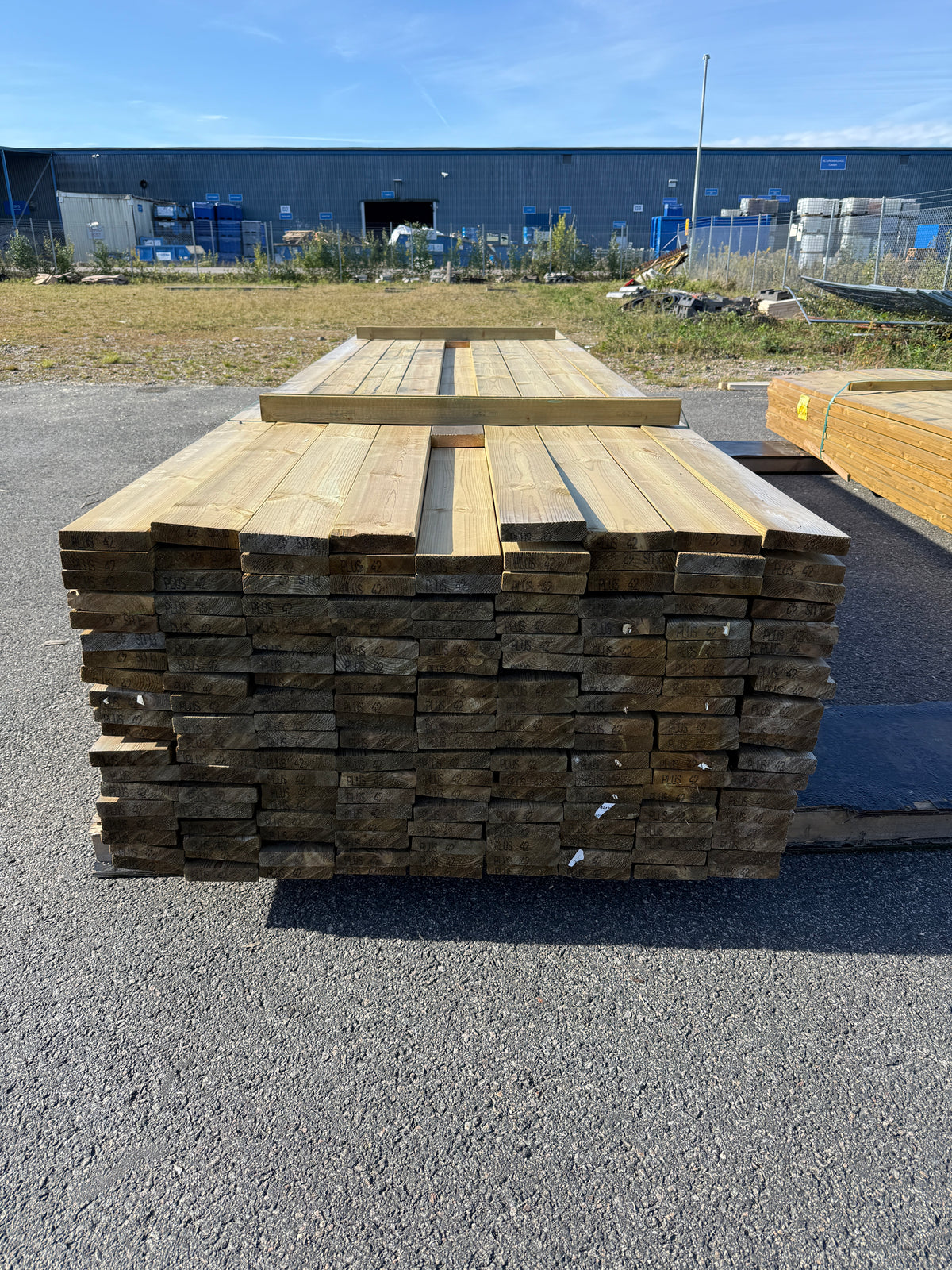 Paket Tryckimpregnerad Trall 28x120mm 4,20m 170st- Väderbitet