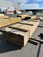 Paket Tryckimpregnerad Rillad Trall 28x120mm 3,90–4,20m 144st Väderbitet