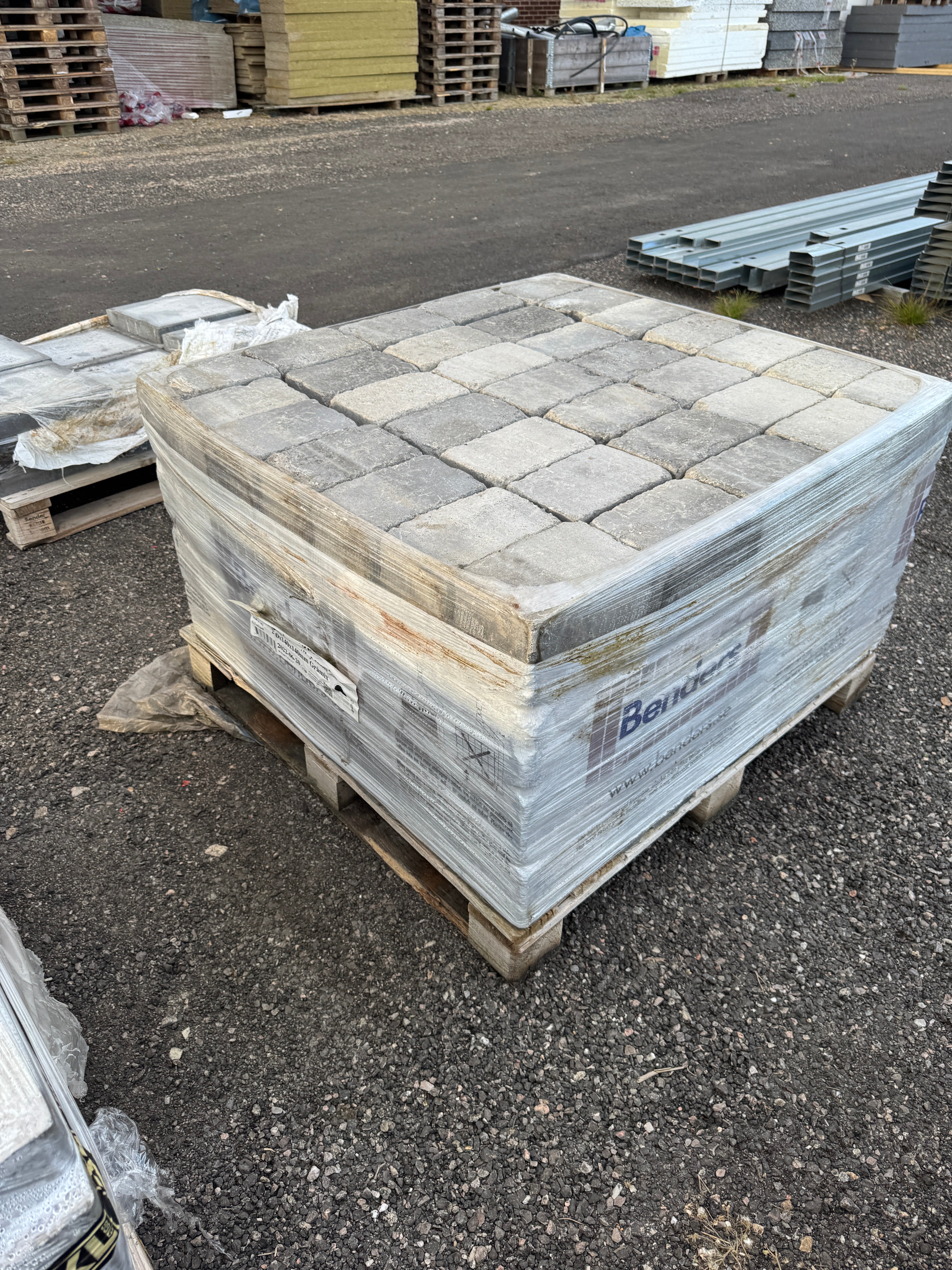 Mursten Labyrint Antik Mini 210x140x140mm Gråmix – 140 st