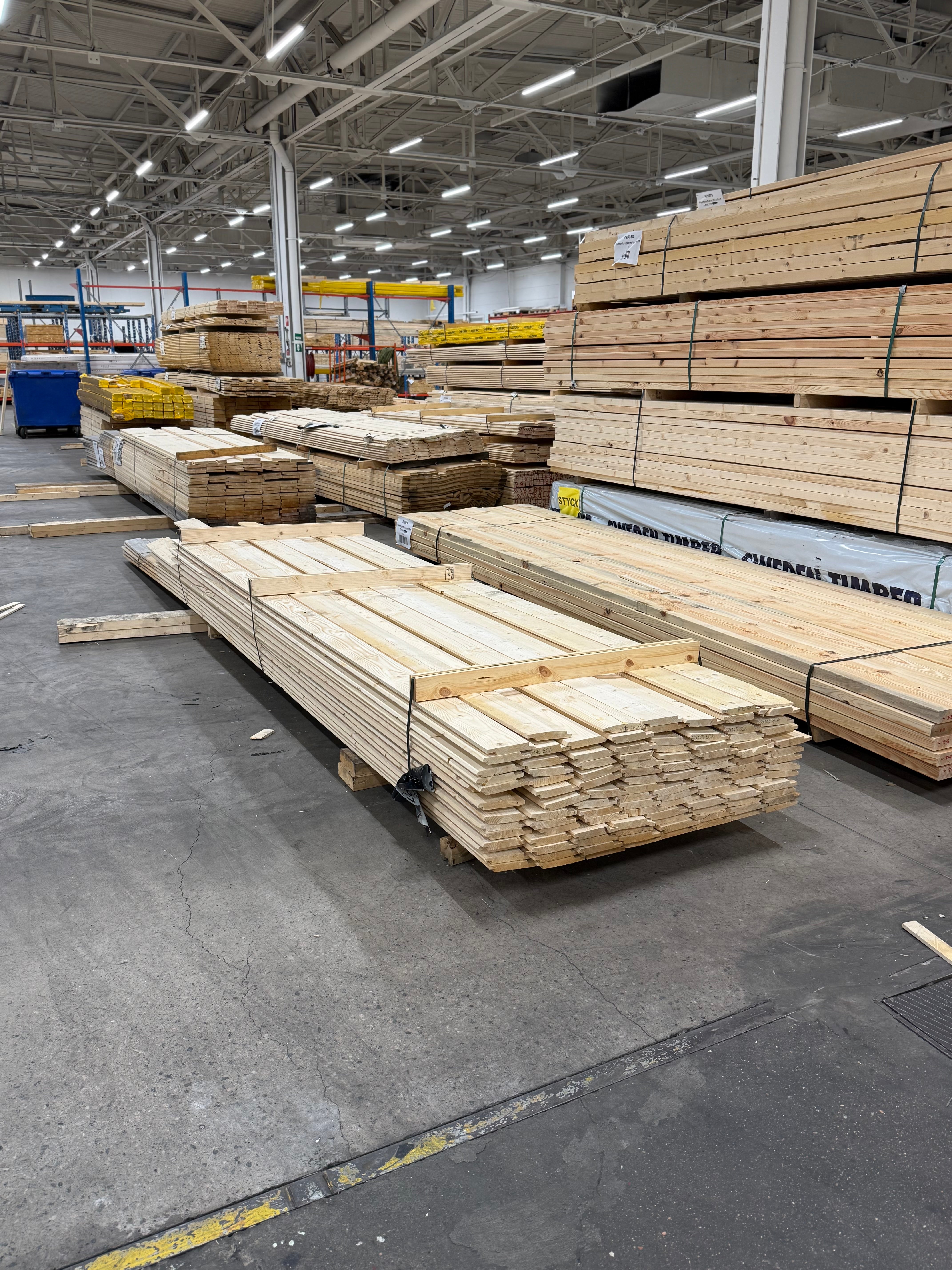 Paket Dubbelfasspont 22x145mm 150st 3.60–5.40m (B-Sortering)