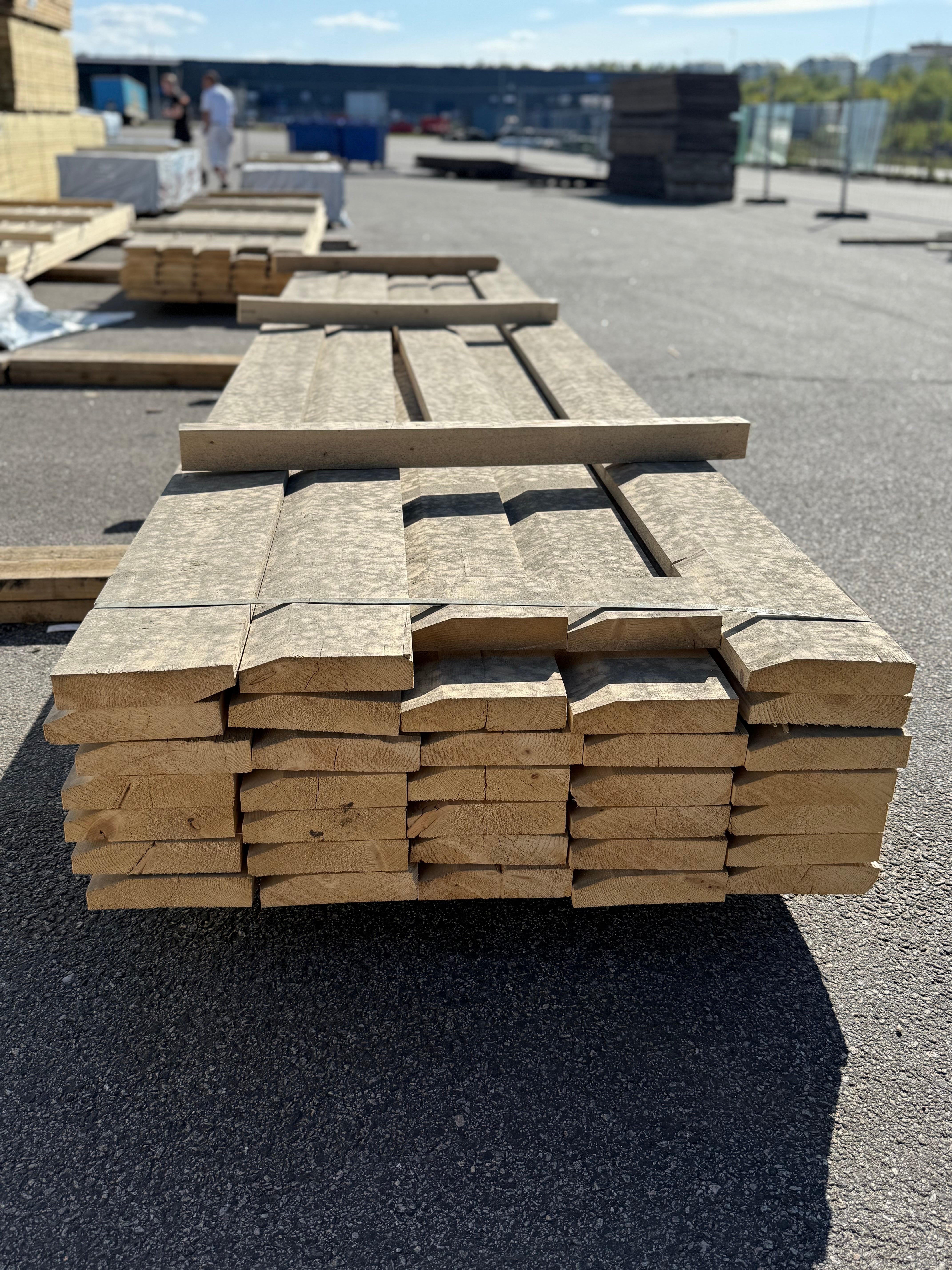 Paket Snedhyvlad Regel 45x195mm  4.80m 33st