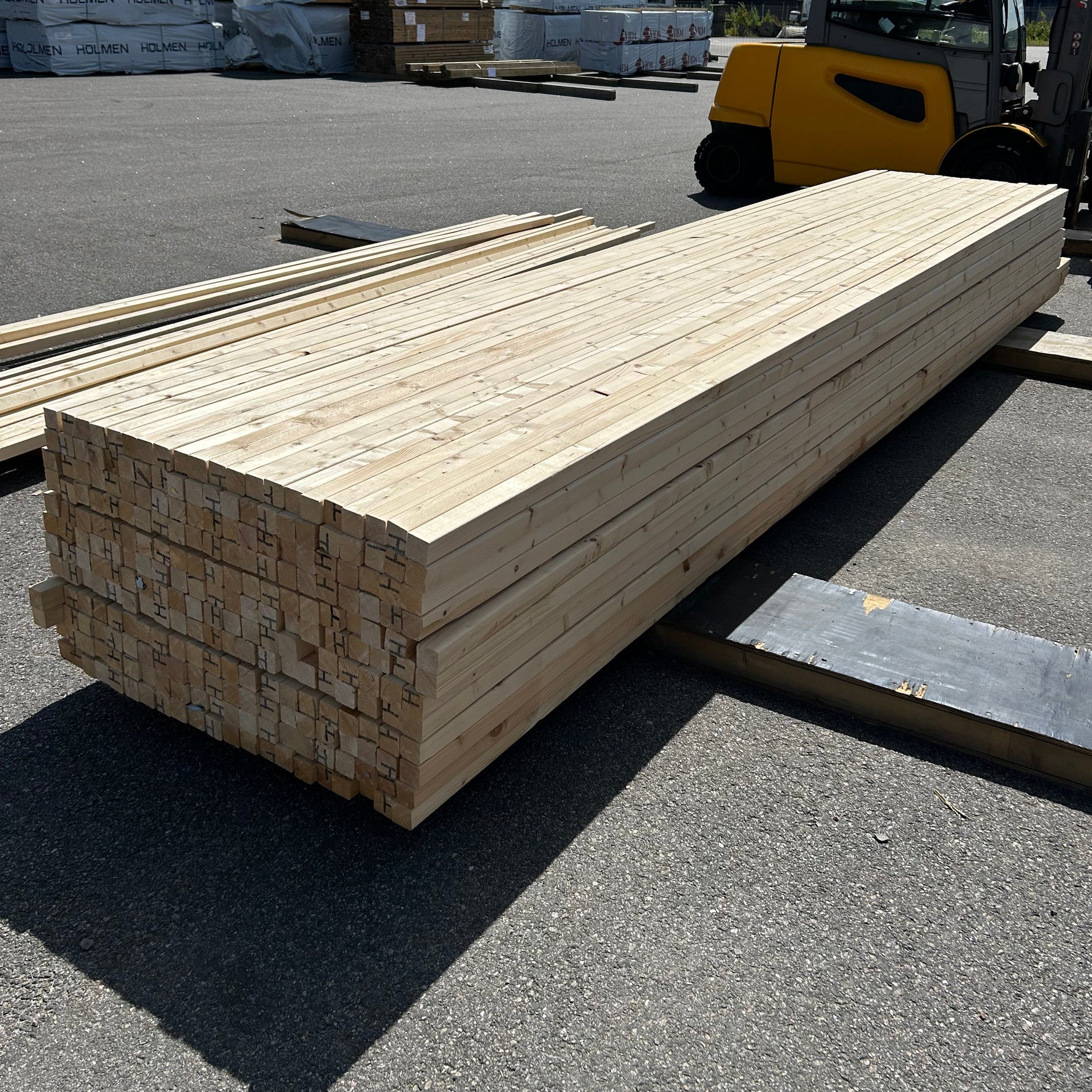 Paket Reglar 45x45 mm – 252 st (4,80–5,10 m, Gran)