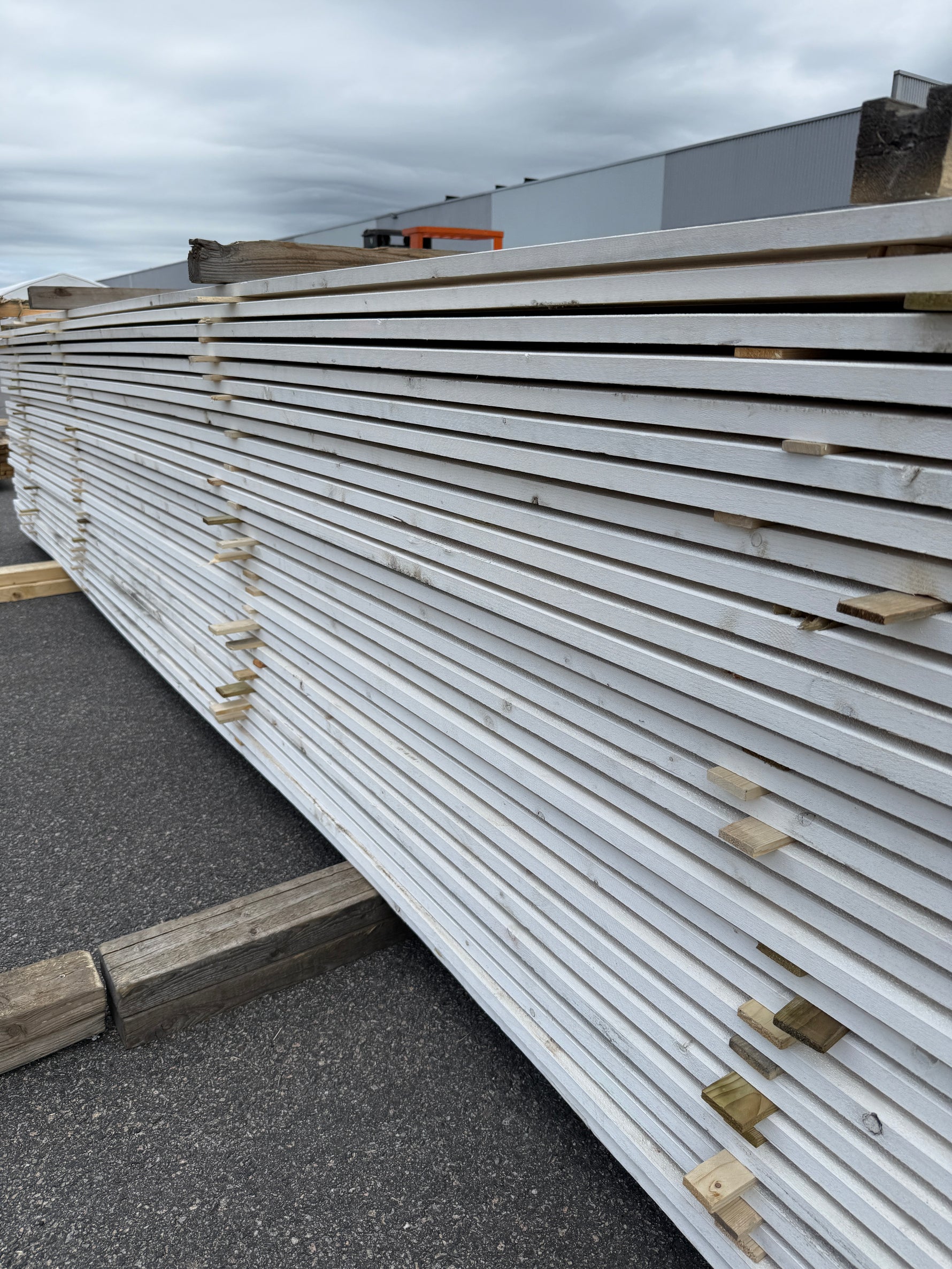 Paket Finsågade Brädor 22x120mm, 219st 4.80m Mellanstruken