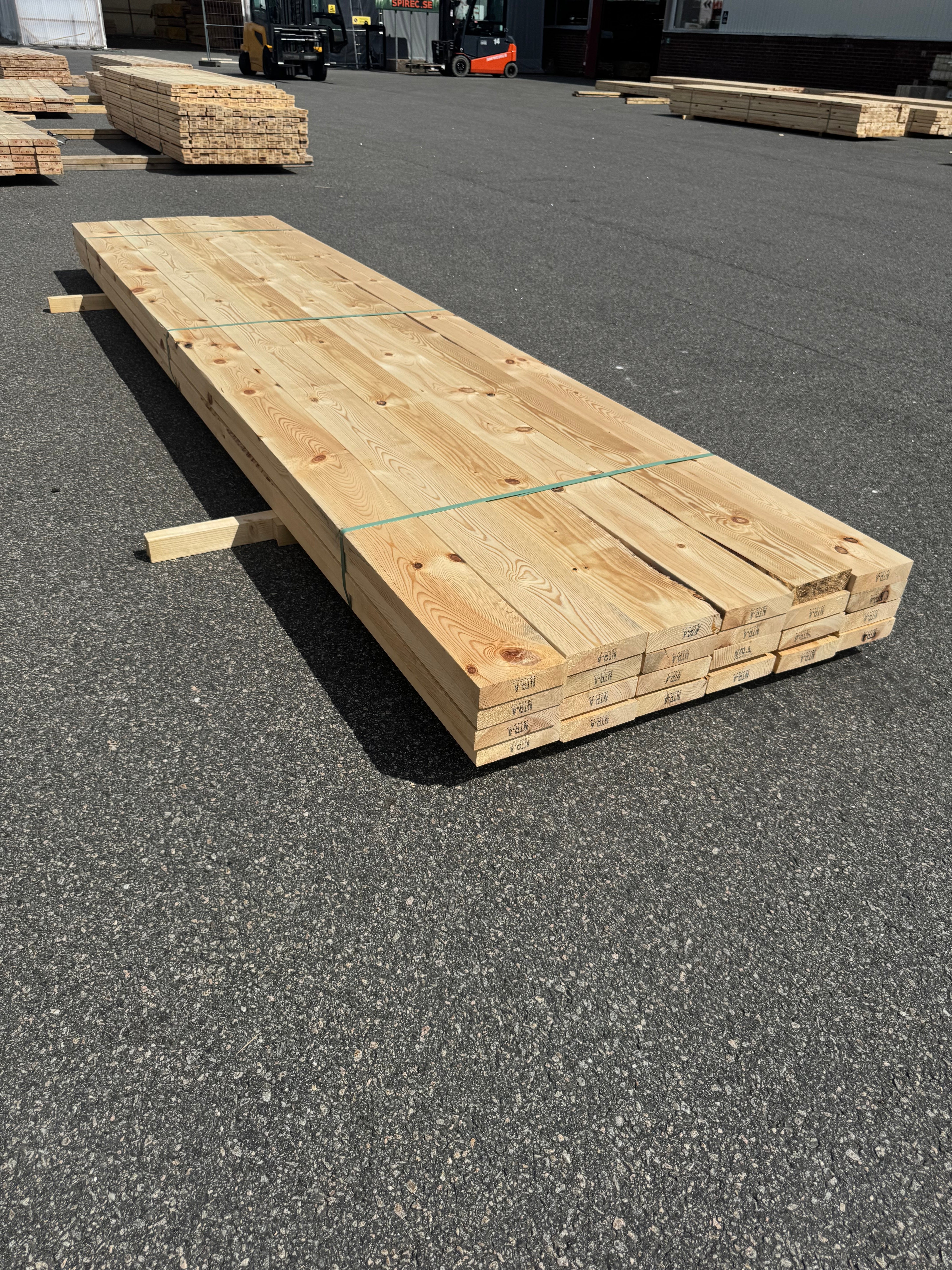 Paket Reglar 45x170 – 24 st (4,20 m, furu)