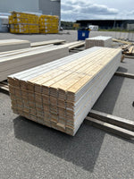 Paket Dubbelfas Halvspont 22x120mm 4.50m 225st Grundmålad