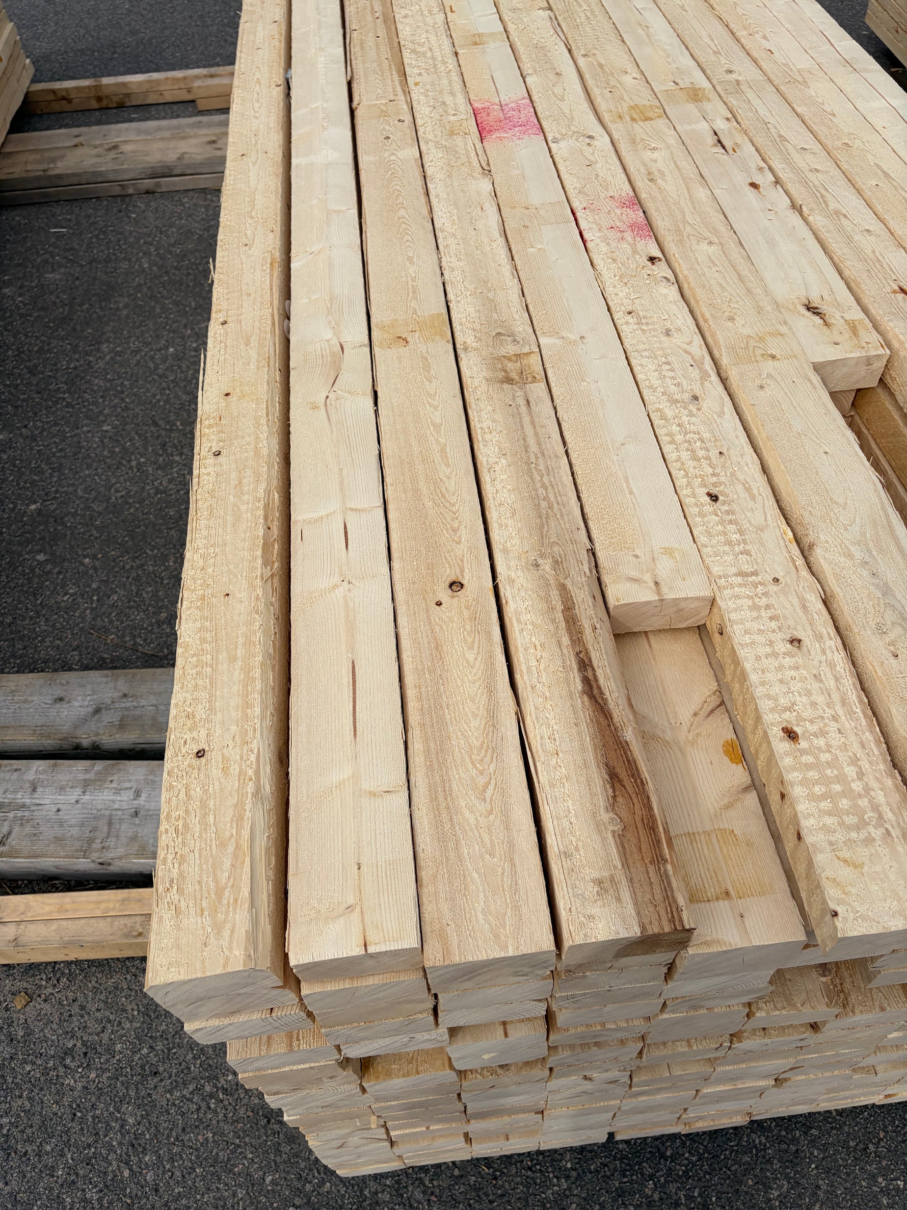 Paket Ohyvlade Reglar 45x90mm, 187st (2,7–3,6m)