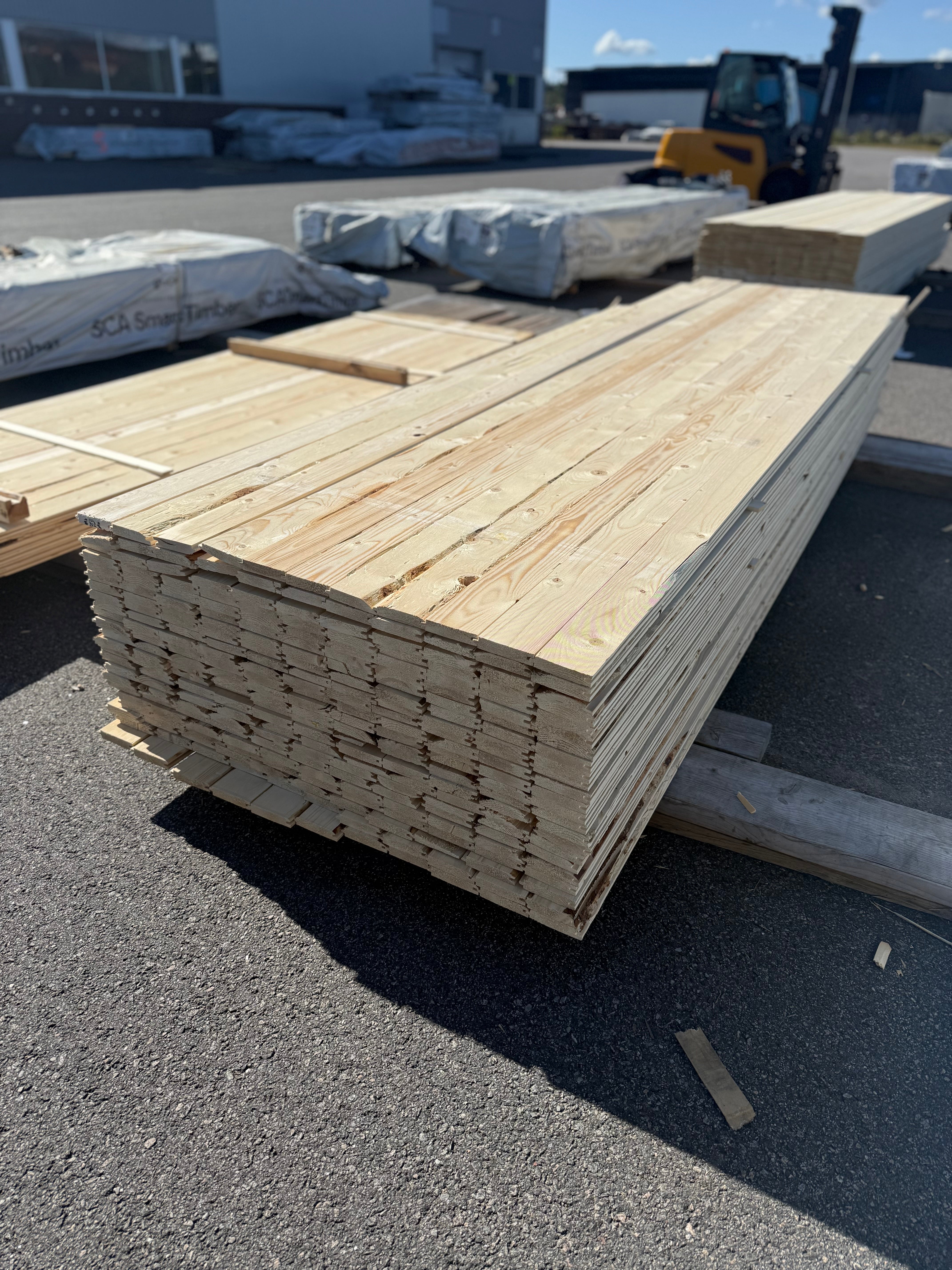 Råspont 20x100mm 3.60m – Andra sortering