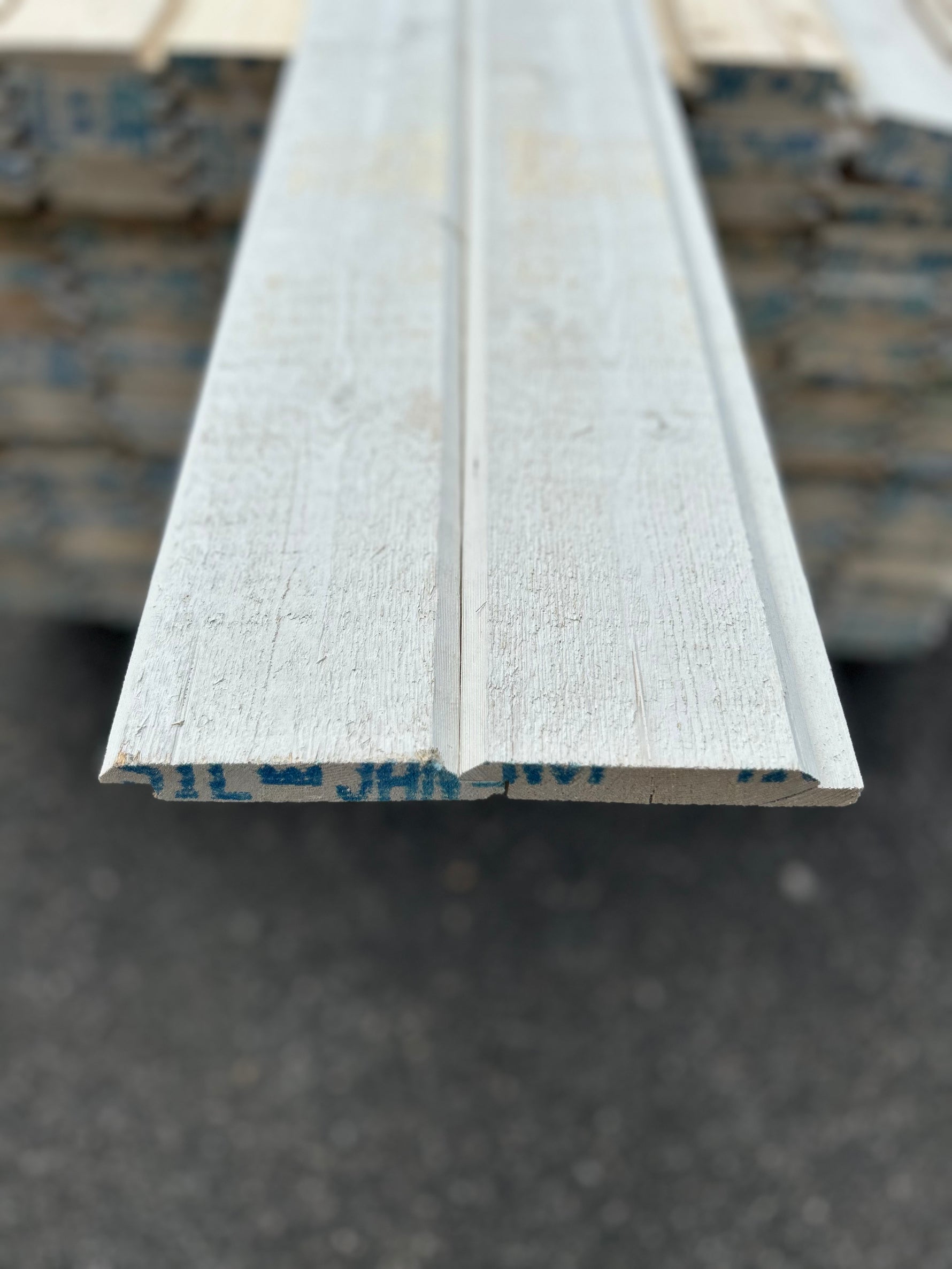 Paket Dubbelfas Halvspont 22x120mm 4,20m 225st Grundmålad