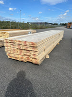Paket Finsågade Brädor 22x195 mm – 5,40 m 125st Obehandlad