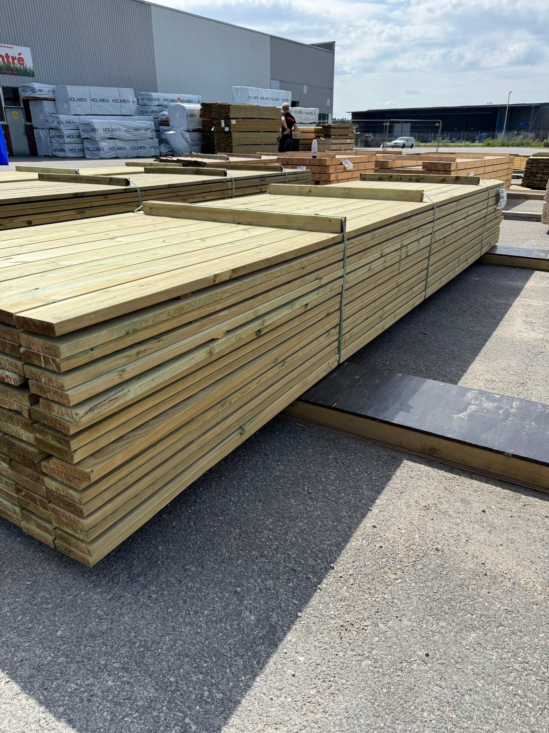 Paket Tryckimpregnerad Trall 28x120mm 4.50m 153st G4-3