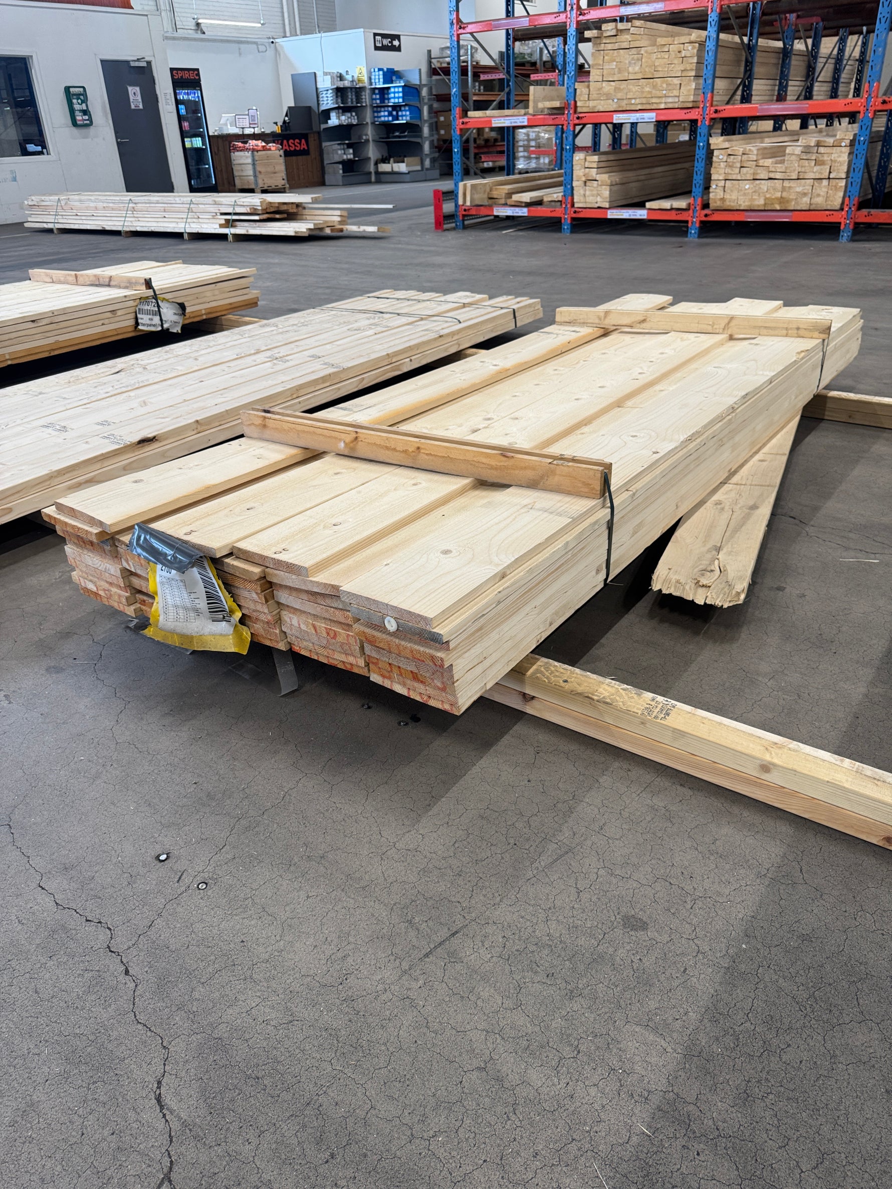 Paket Finsågad Panel 22x195mm 2,70m – 47 st
