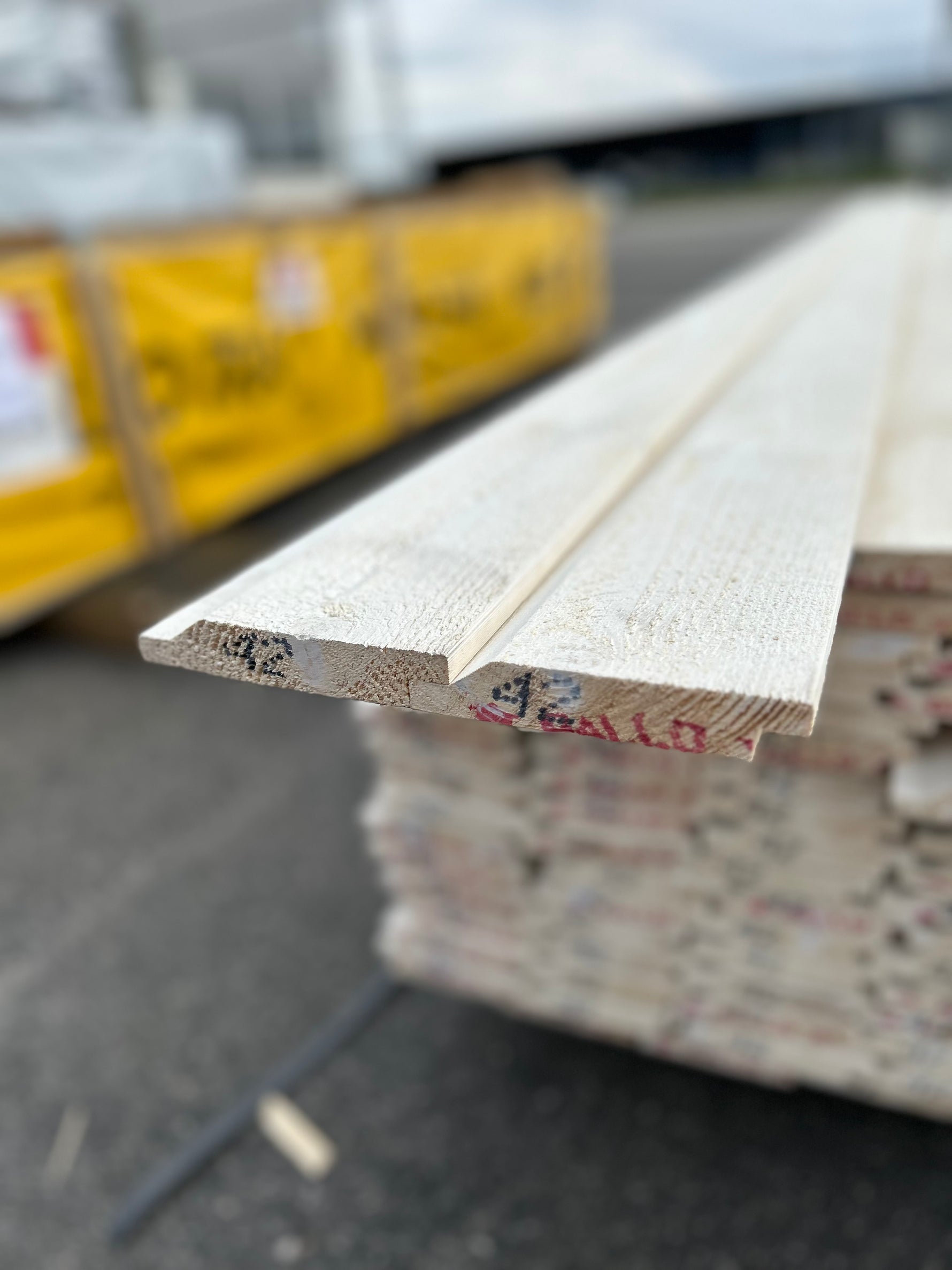Paket Enkelfas Halvspont 22x120mm 4,20m 161st Grundmålad
