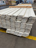 Paket Ytterpanel Enkelfas Halvspont 22x120mm – 164 st (4,80–5,40 m, gran, vitmålad)