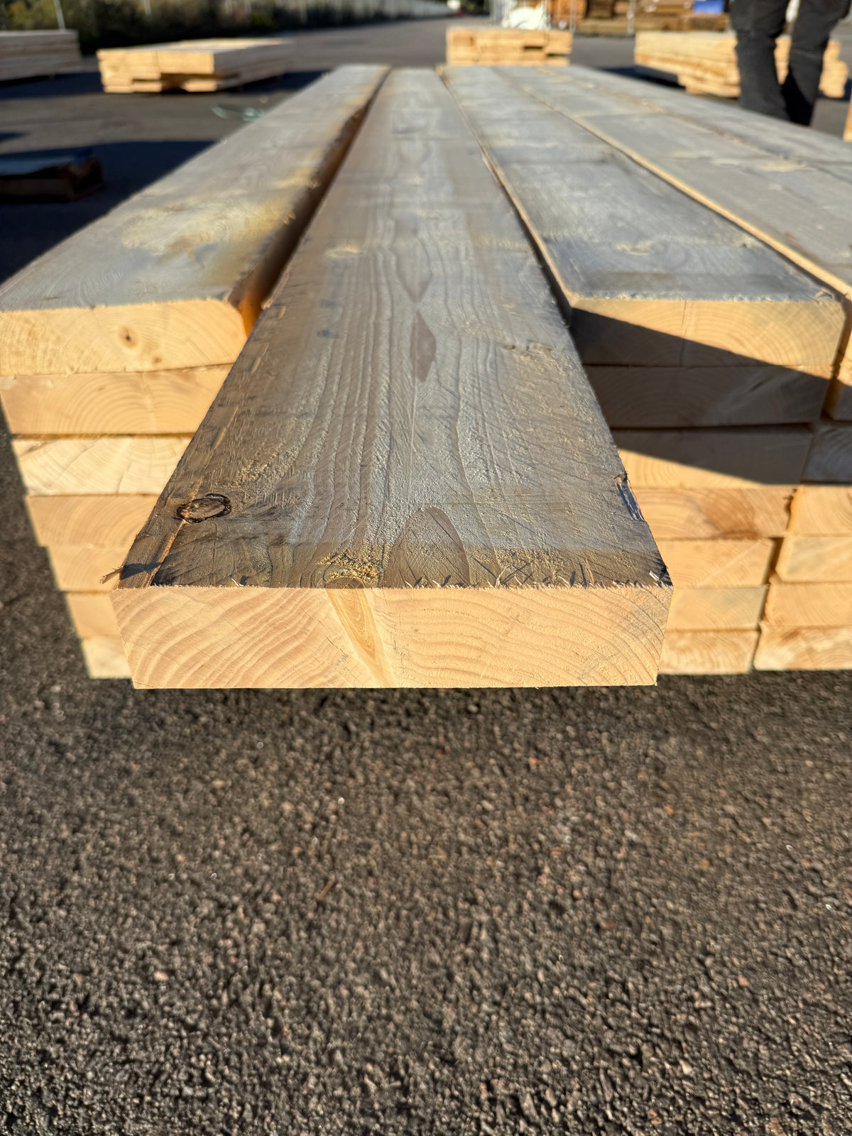 Paket Ohyvlade Reglar 47x200mm (3,30–3,60m) 35st Gran