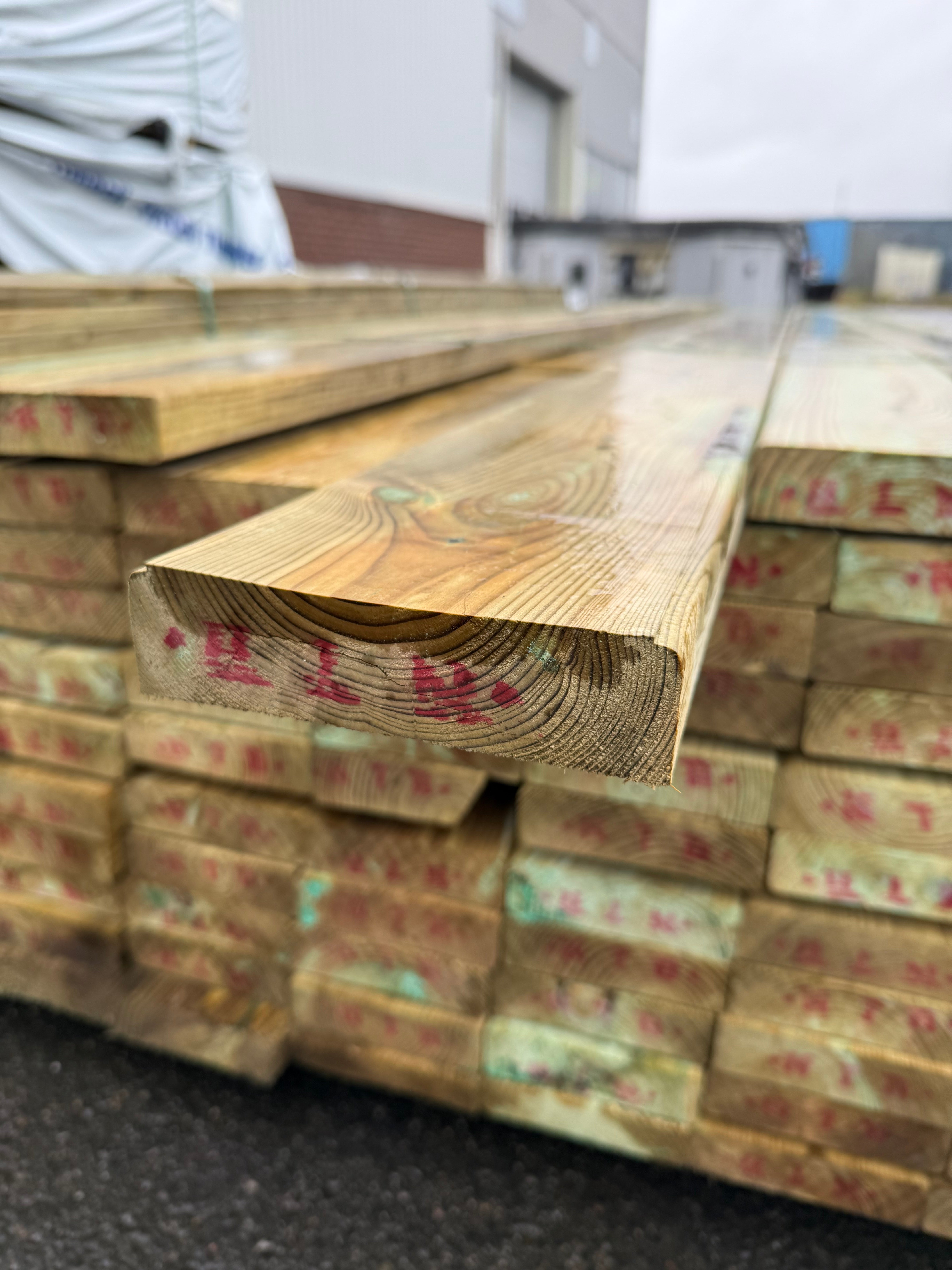 Paket Reglar 38x140mm – 85 st (4,80 m, Tryckimpregnerad Furu)