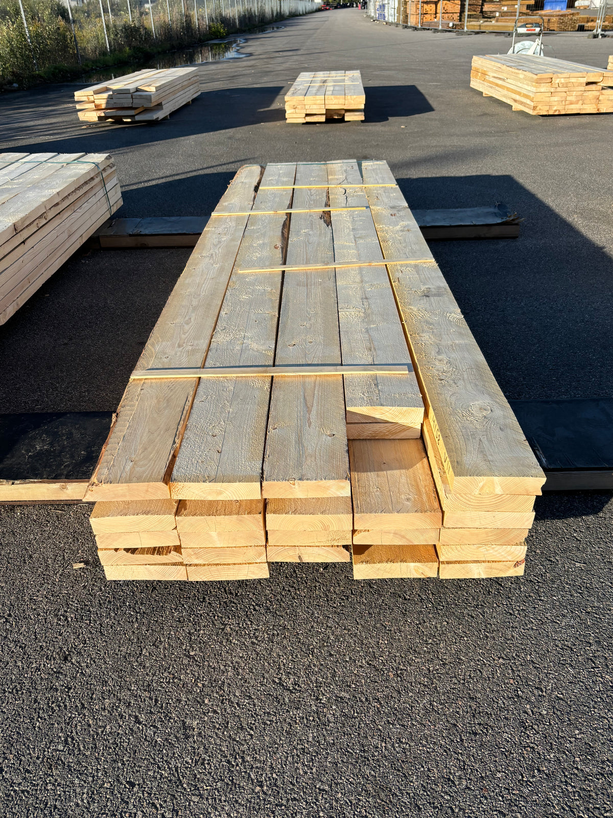 Paket Ohyvlade Reglar 47x200mm (3,30–3,60m) 30st Gran