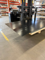 Slätplåt 1230x2500mm- Svart 0,5mm - Spirec