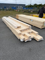 Parti Golv Borstat 25x160mm Furu 60,58m² Ekonomi – Brun Hårdvaxolja
