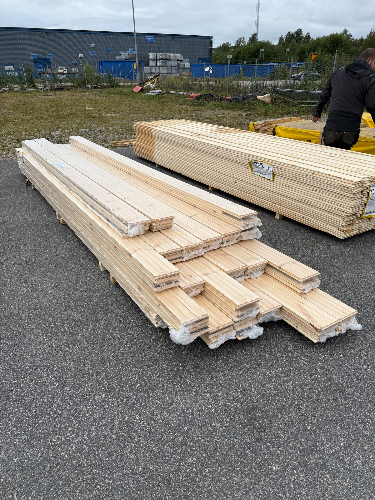 Parti Golv Borstat 25x160mm Furu 60,58m² Ekonomi – Brun Hårdvaxolja