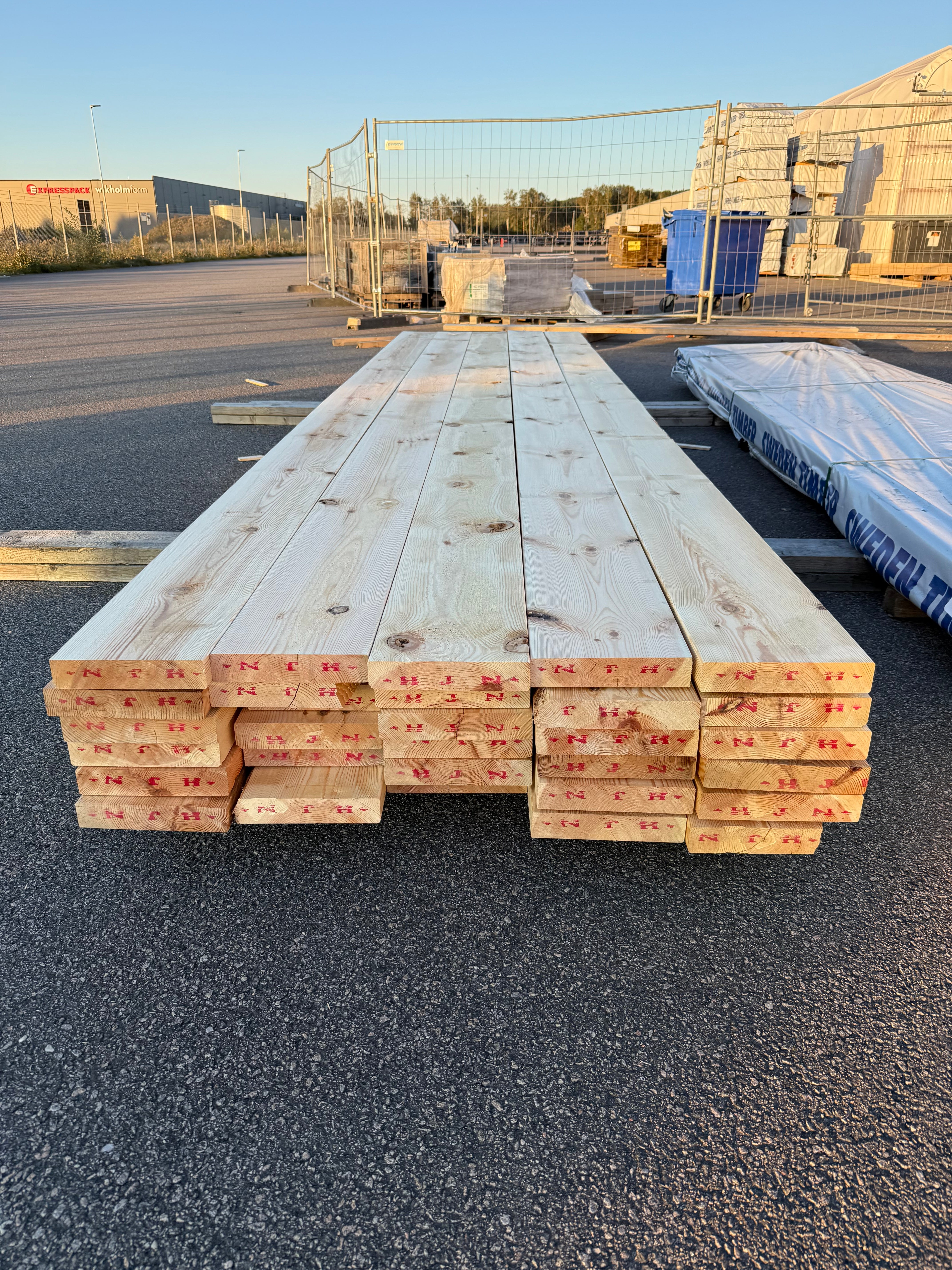 Paket Reglar 45x220 – 30 st (4,80 m, furu)