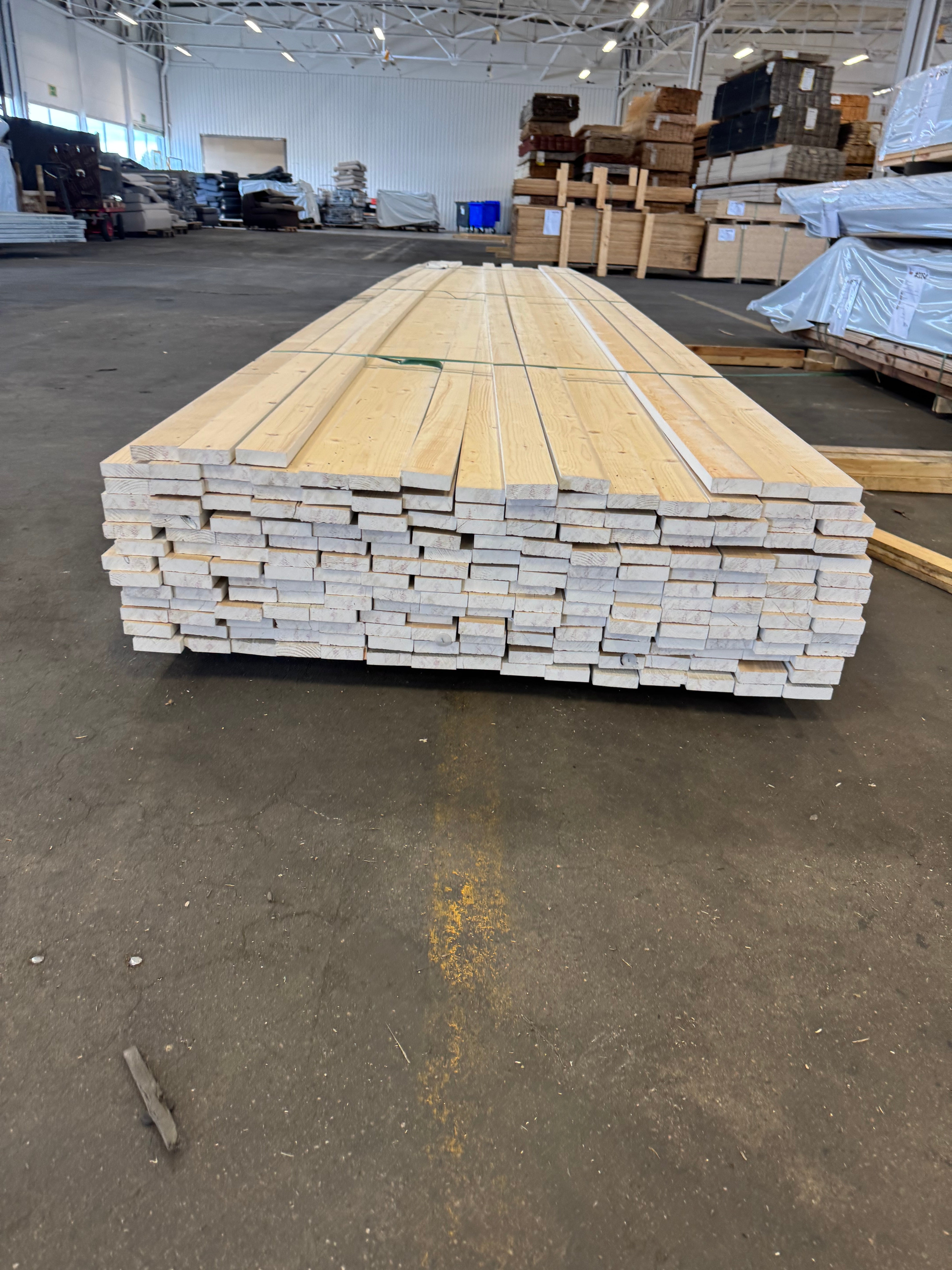 Paket Finsågade Brädor 21x70mm 5.40m