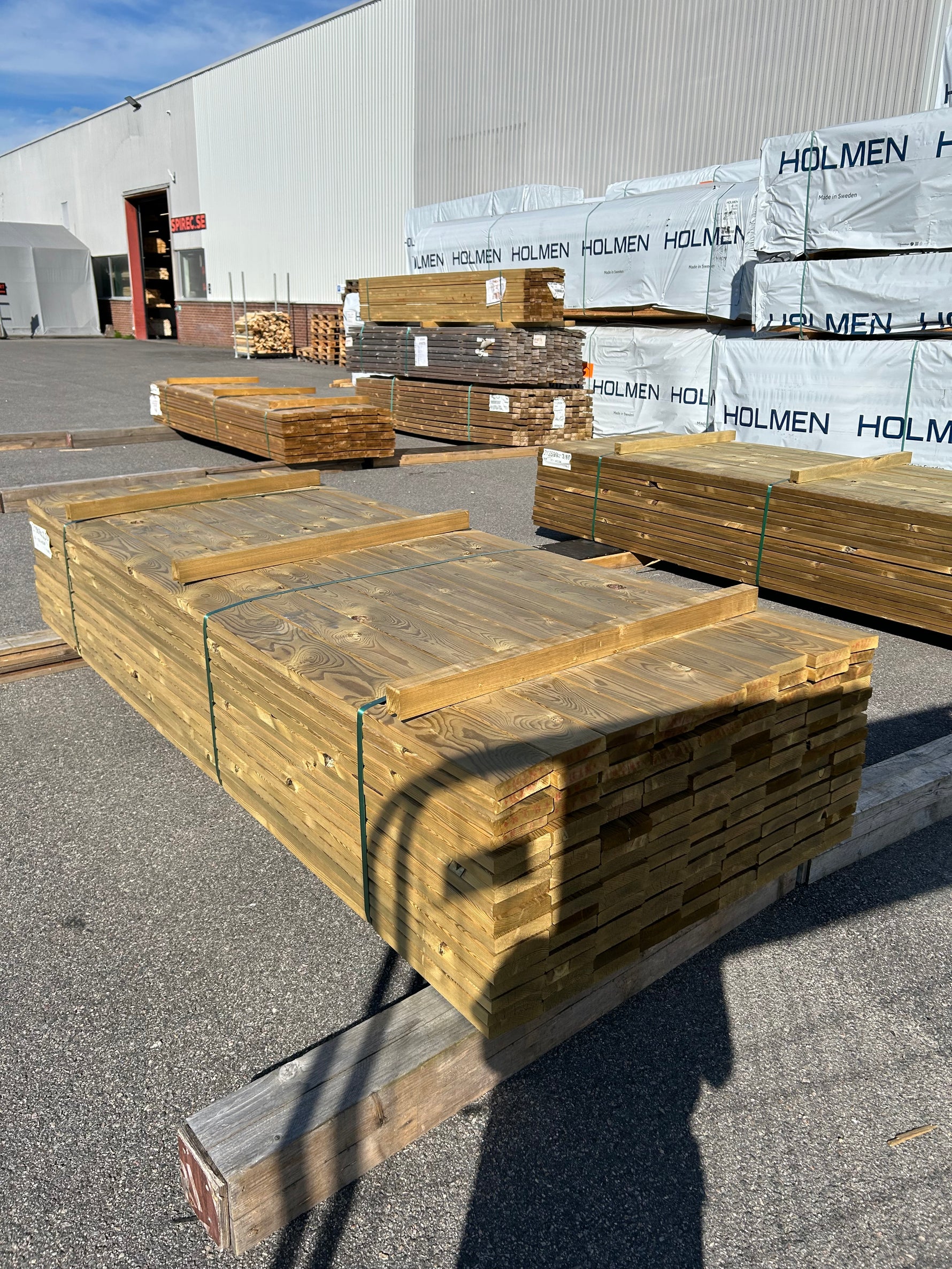 Paket Tryckimpregnerad Trall 28x120mm 3,00m 144st B-Sortering
