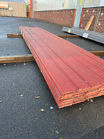 Paket Ytterpanel Falsad Enkelfas 21x147 mm – 46 st (5,10 m, Brandröd) - Spirec