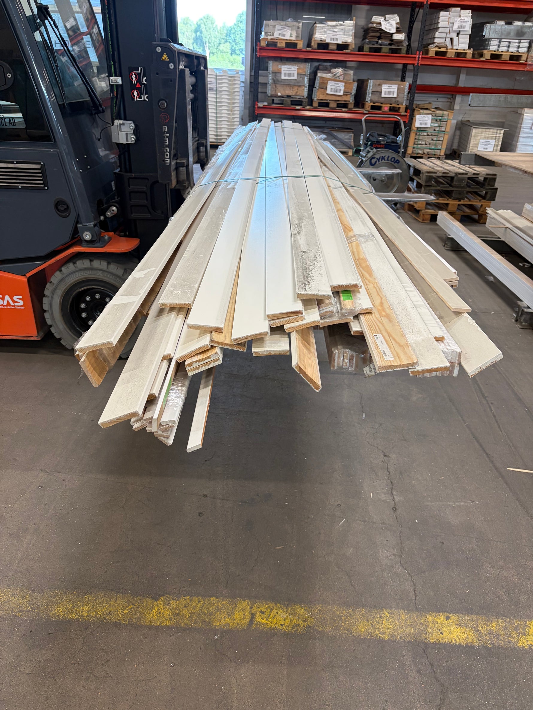 Parti lister blandade dimensioner