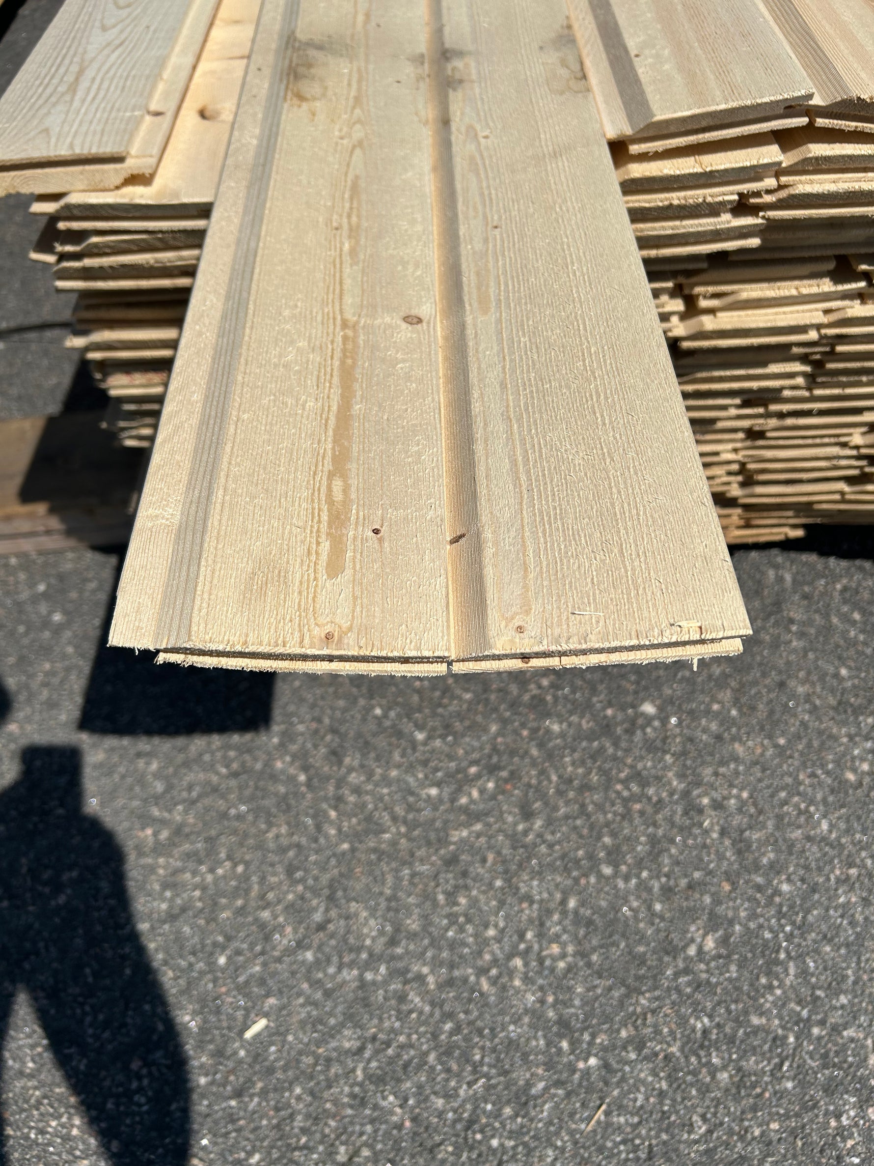 Paket Ytterpanel Enkelfas 22x120mm 225st 3.0m Obehandlade