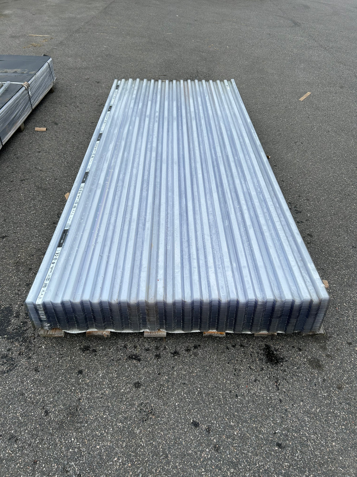 Plasttak GOP Suntuf klar- 0,8mm Trapetsprofil