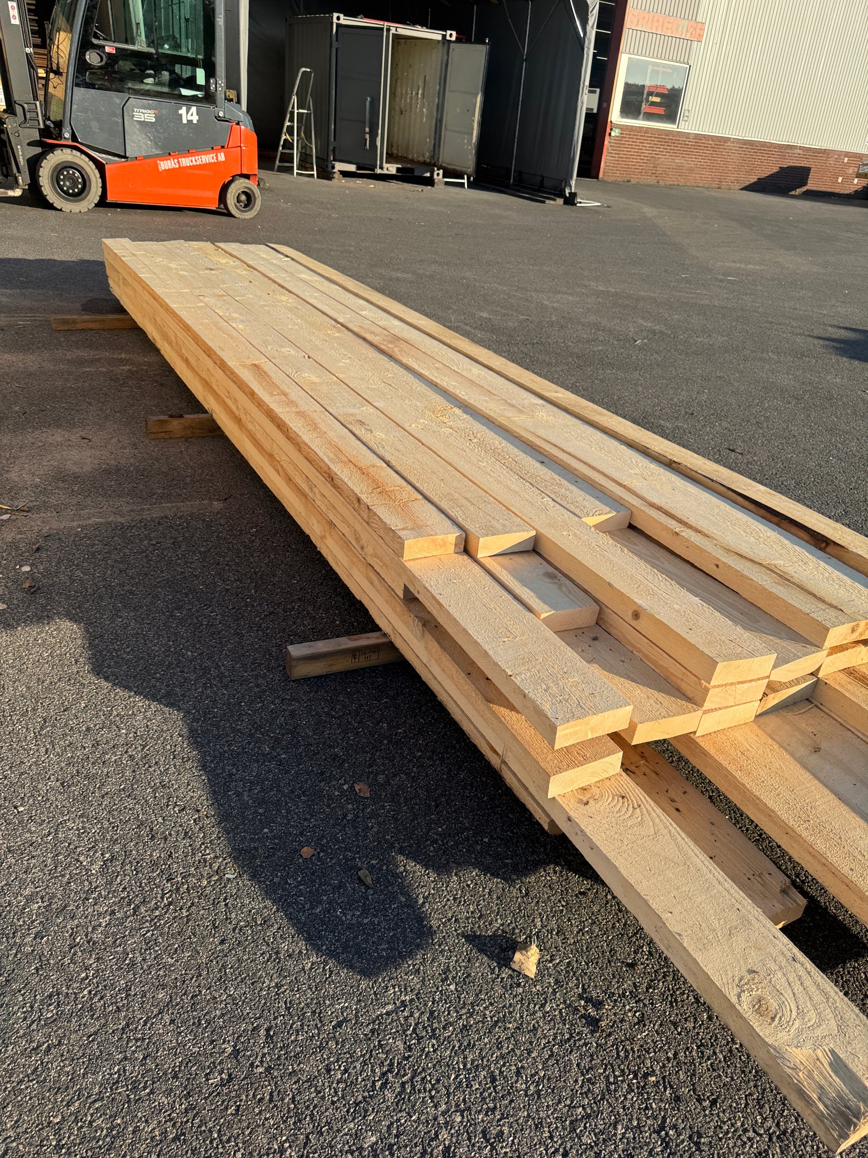 Paket Ohyvlade Reglar 50x150mm (4,20-5,40m) 42st Gran