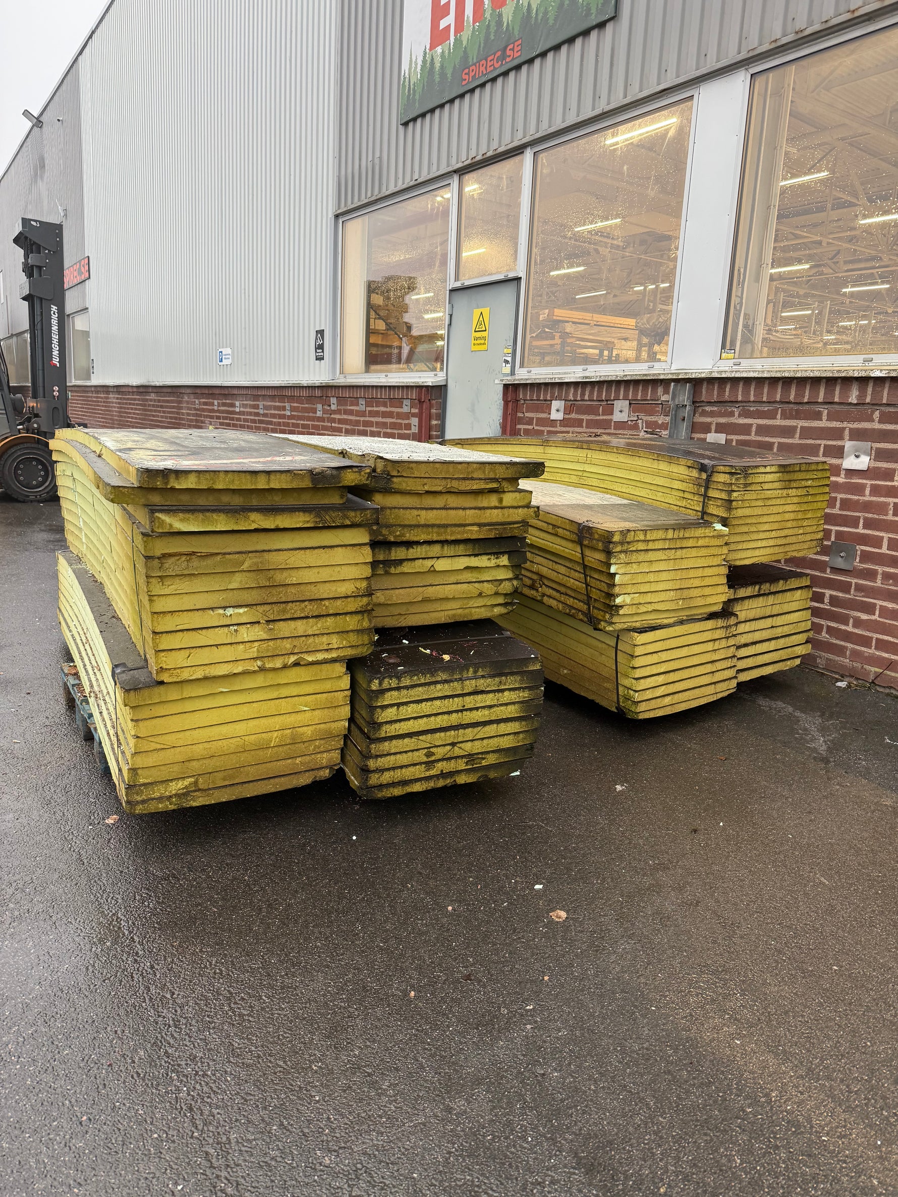Paket PIR isolering, 76st- 600x2400mm (fallskivor) - Spirec