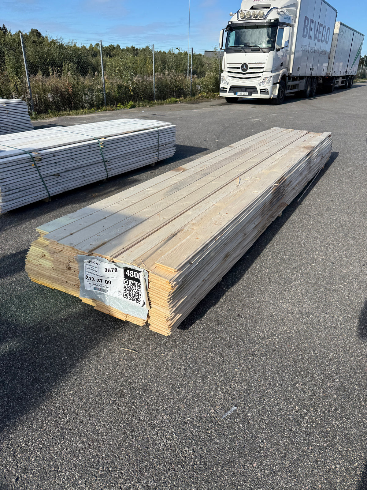 Paket Råspont 20x120mm 4,80m 158st (Andra Sortering)