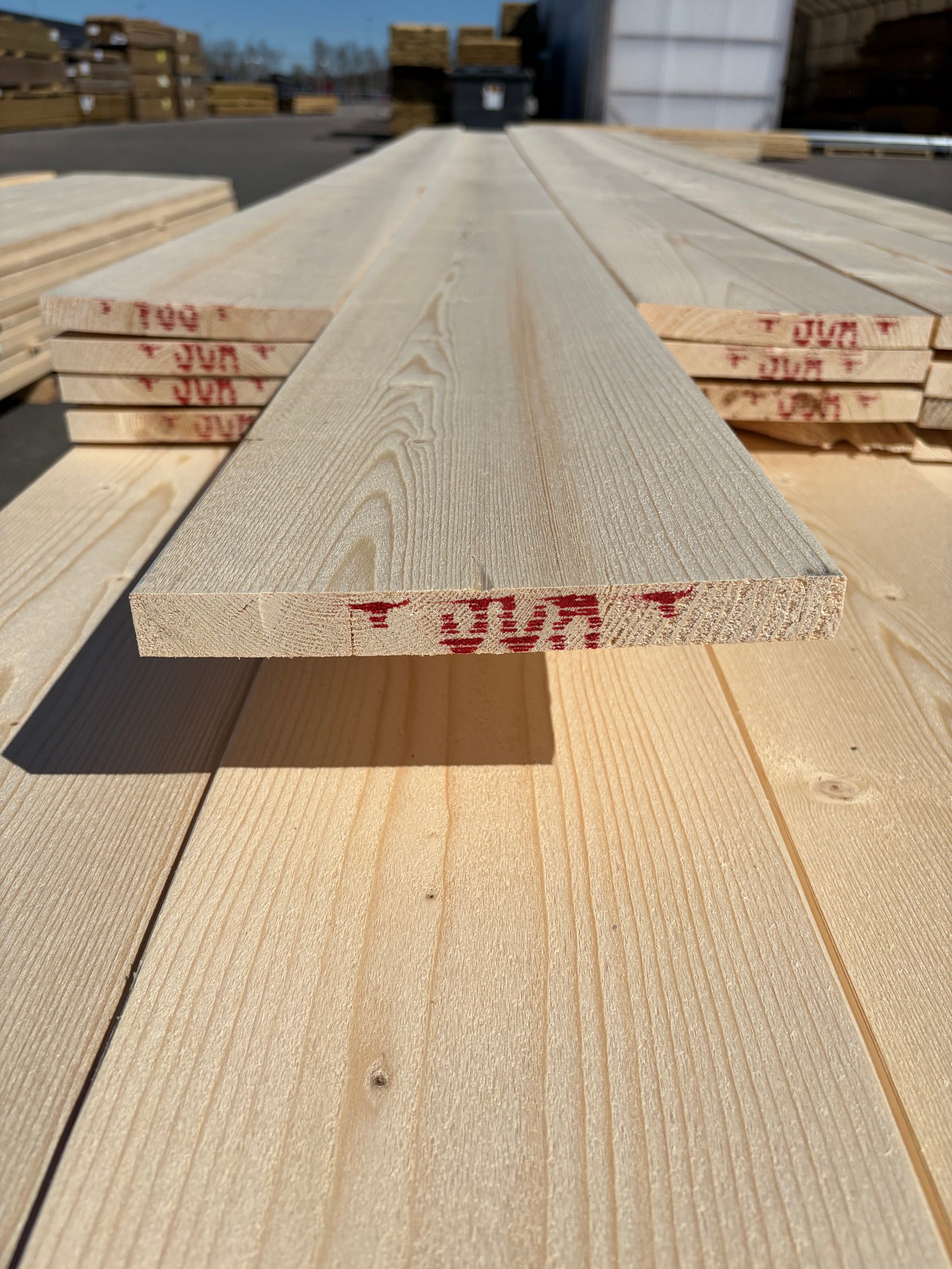 Paket Finsågade Brädor 22x195mm, 130st (4.2–5.4m) Andra Sortering