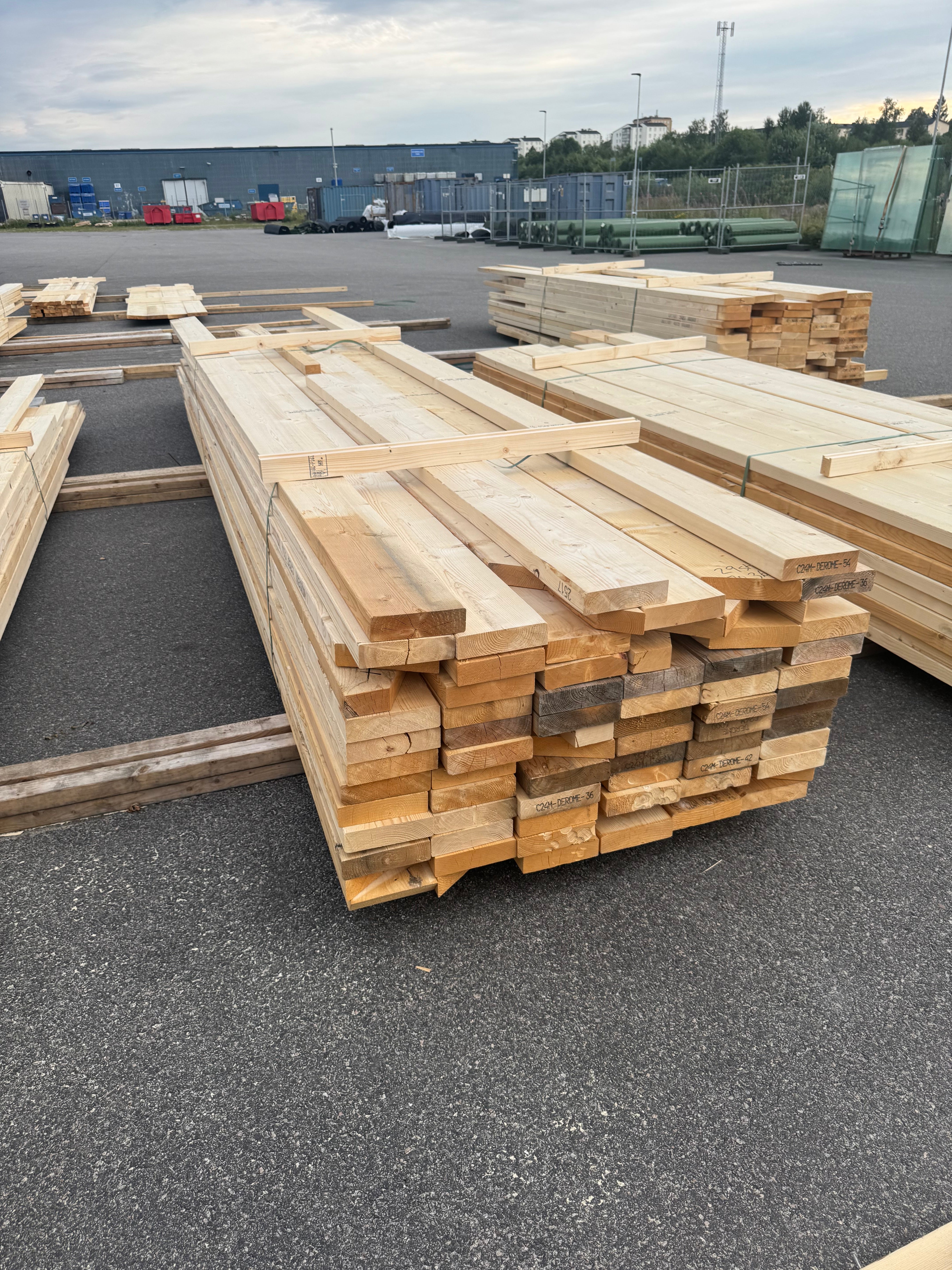 Paket Reglar 45x170 – 75 st C24 (ca 4,2 m)