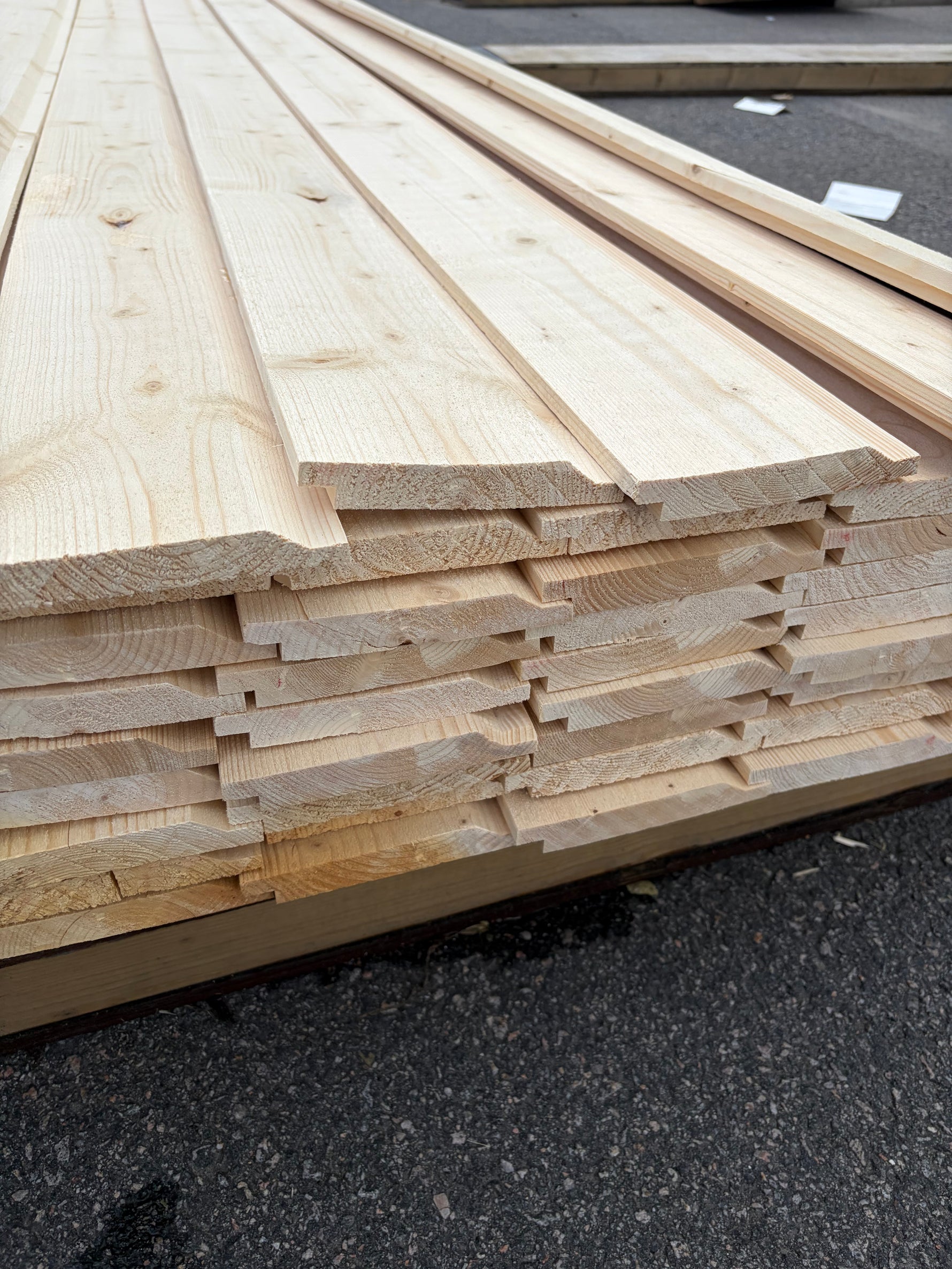 Paket Enkelfas Fals Ändspont 22x145mm, 65st 3,60m (Andra sortering)