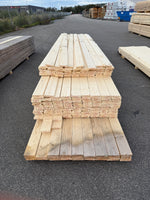 Parti Finsågade Brädor 22x120 mm – 4,20–5,40 m (Andra sortering)