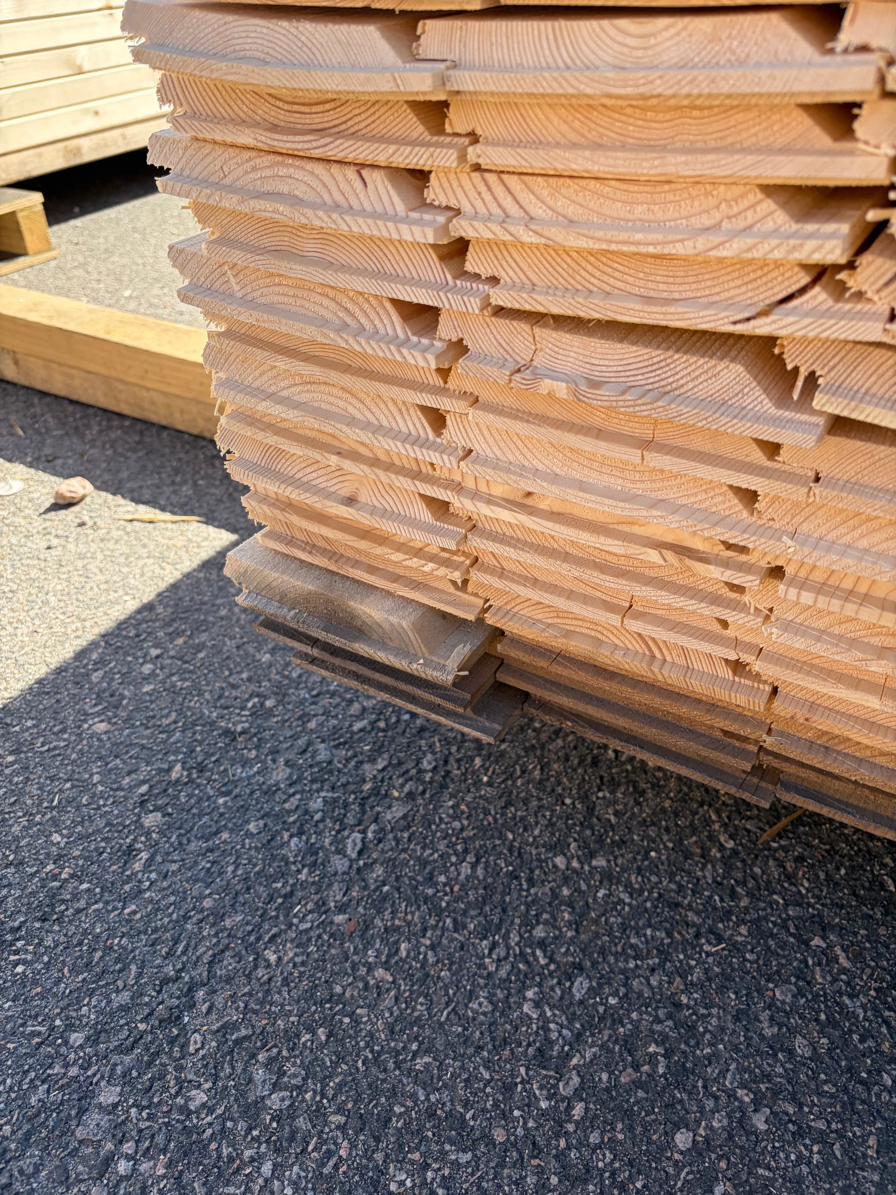 Paket Enkelfas Fals Ändspont 22x145mm, 208st 3.6m