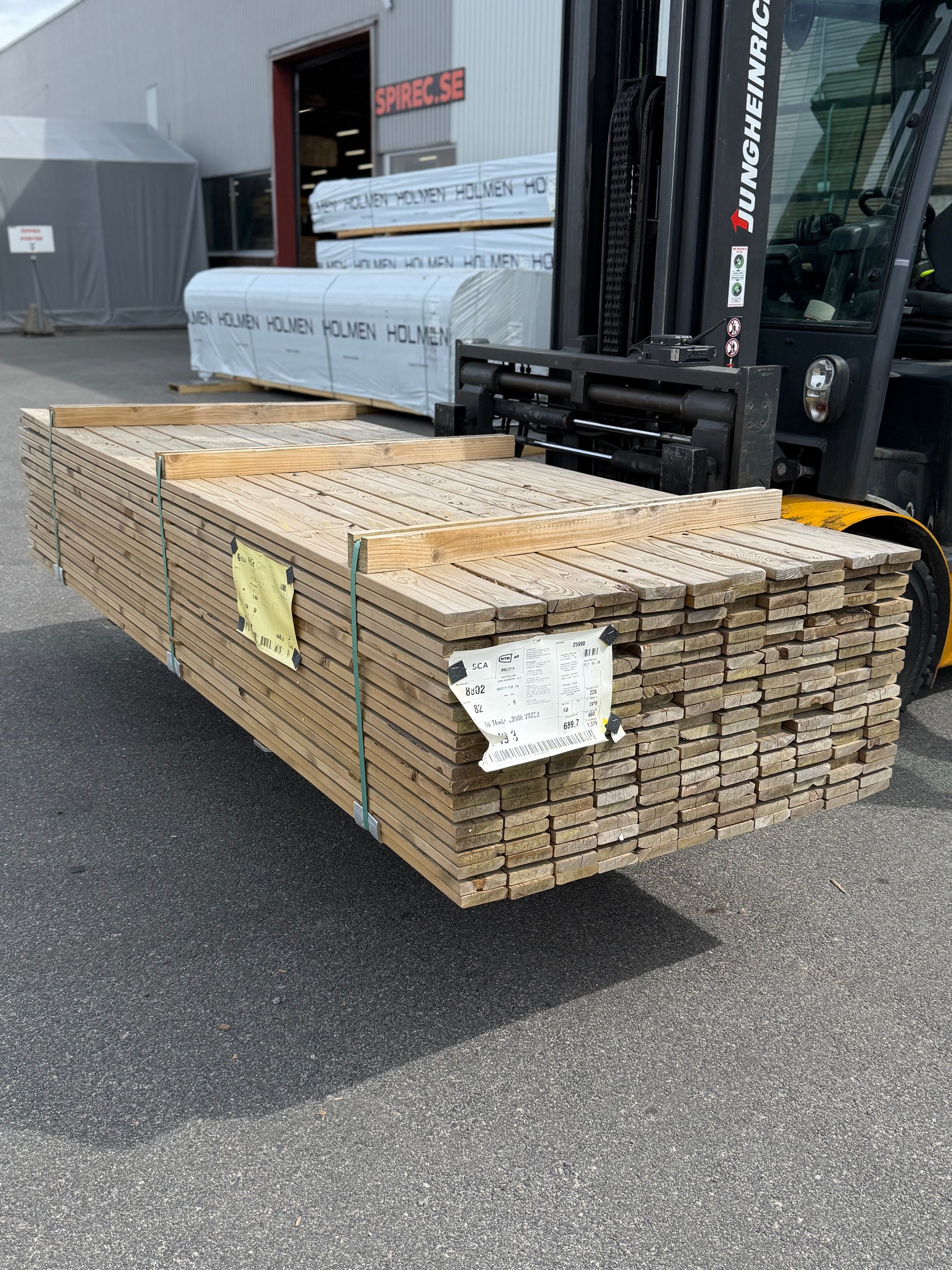 Paket Tryckimpregnerad Trall 22x95mm, 220st 3,0m