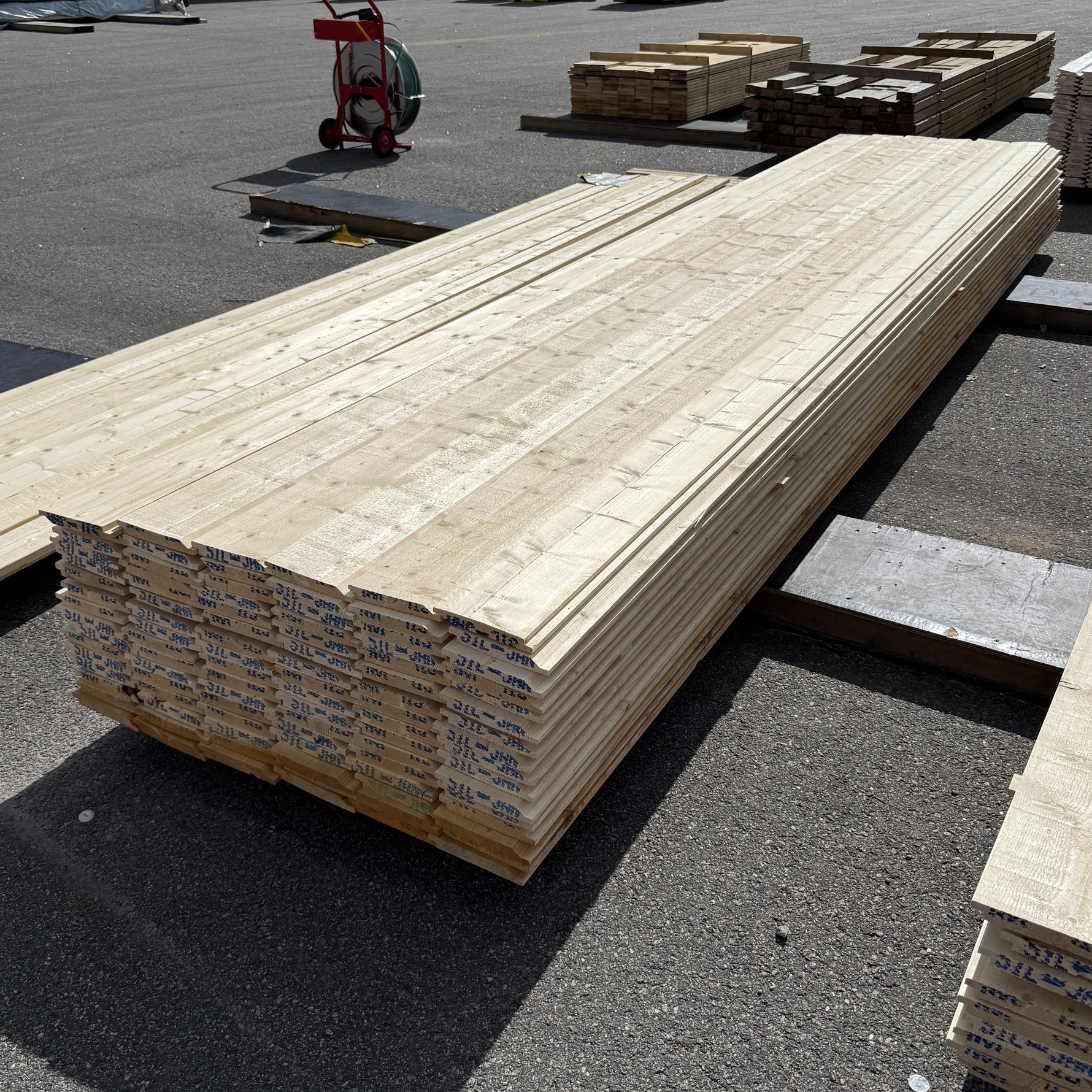 Paket Ytterpanel Enkelfasspont 22×170mm 4,80m 96st Obehandlad- Revor