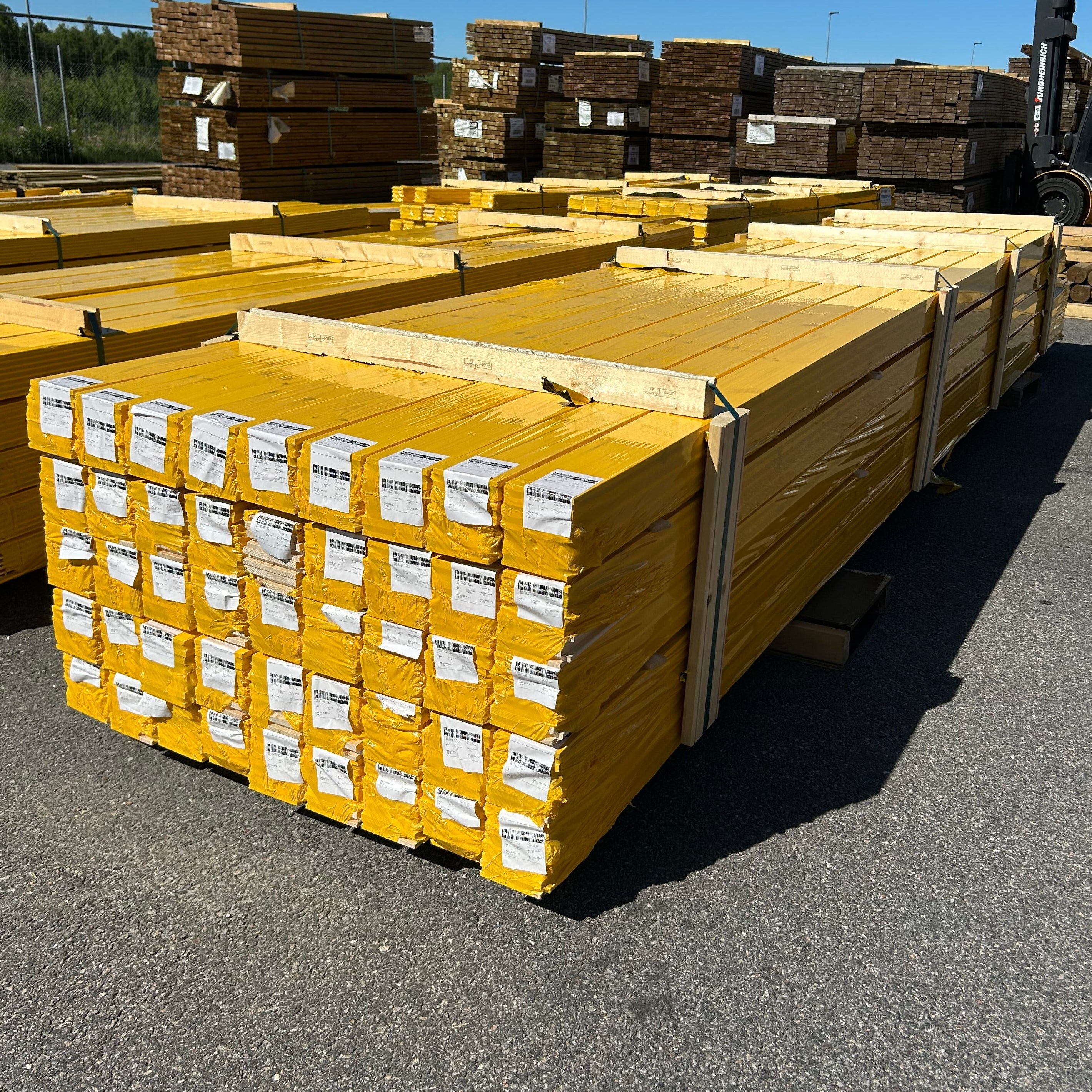 Parti Slätspont 28x110mm Furu Ändspont, 100,3kvm 4.80–5.40m (Sekunda)