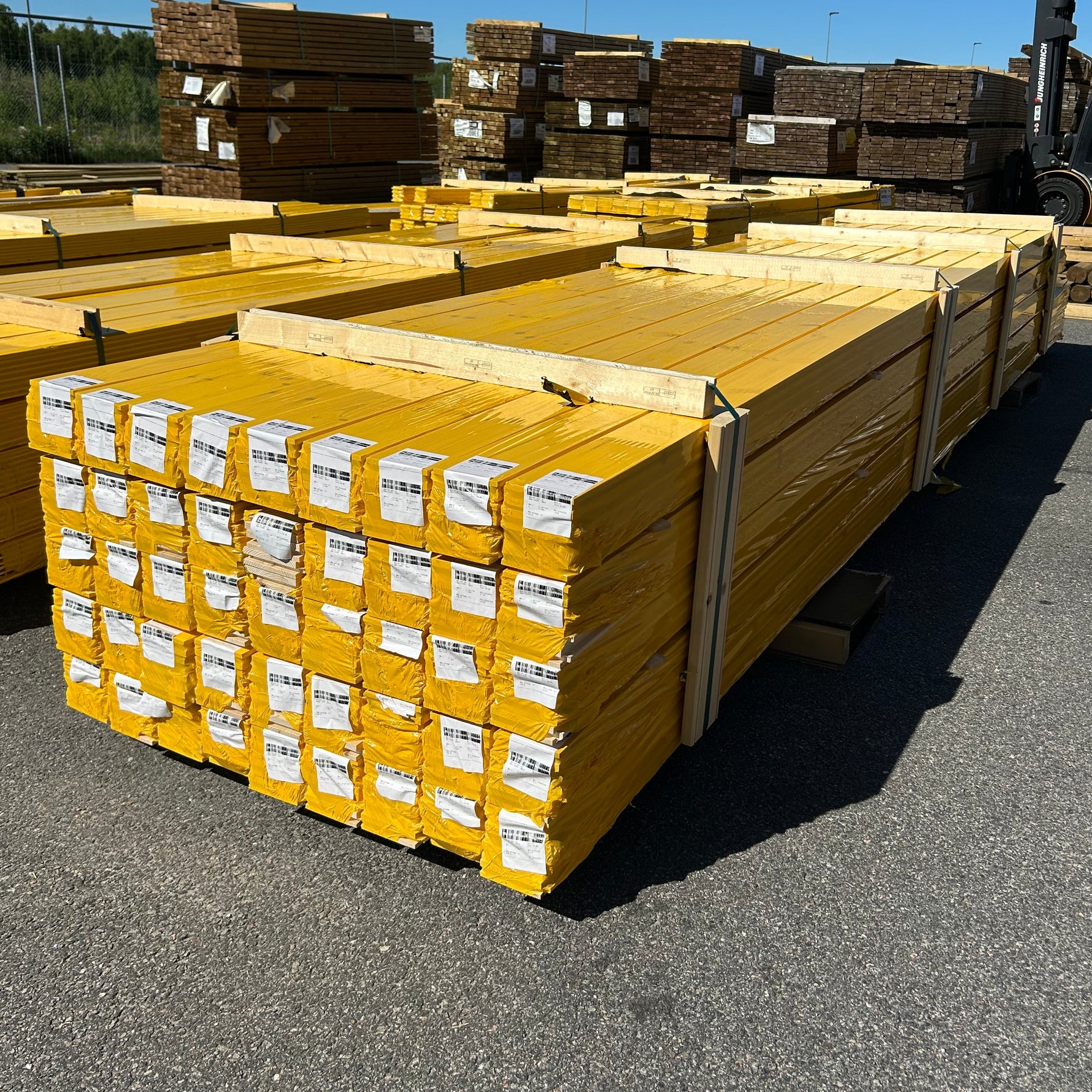 Parti Slätspont 28x110mm Furu Ändspont, 100,3kvm 4.80–5.40m (Sekunda)