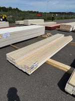 Paket Ytterpanel Enkelfas Halvspont 22x145mm, 57st 3.60m Grundmålad