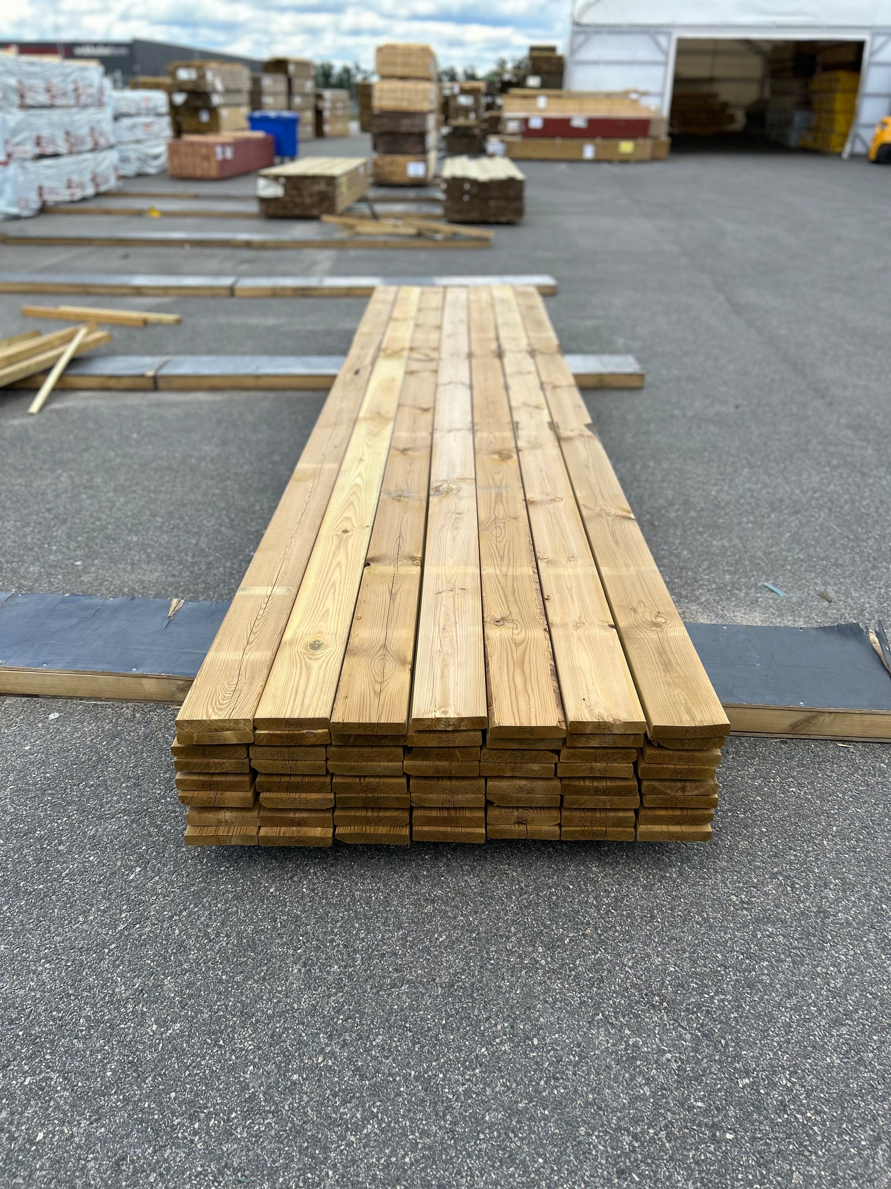 Paket Tryckimpregnerad Trall 28x145mm 4,80m 56st B-Sortering