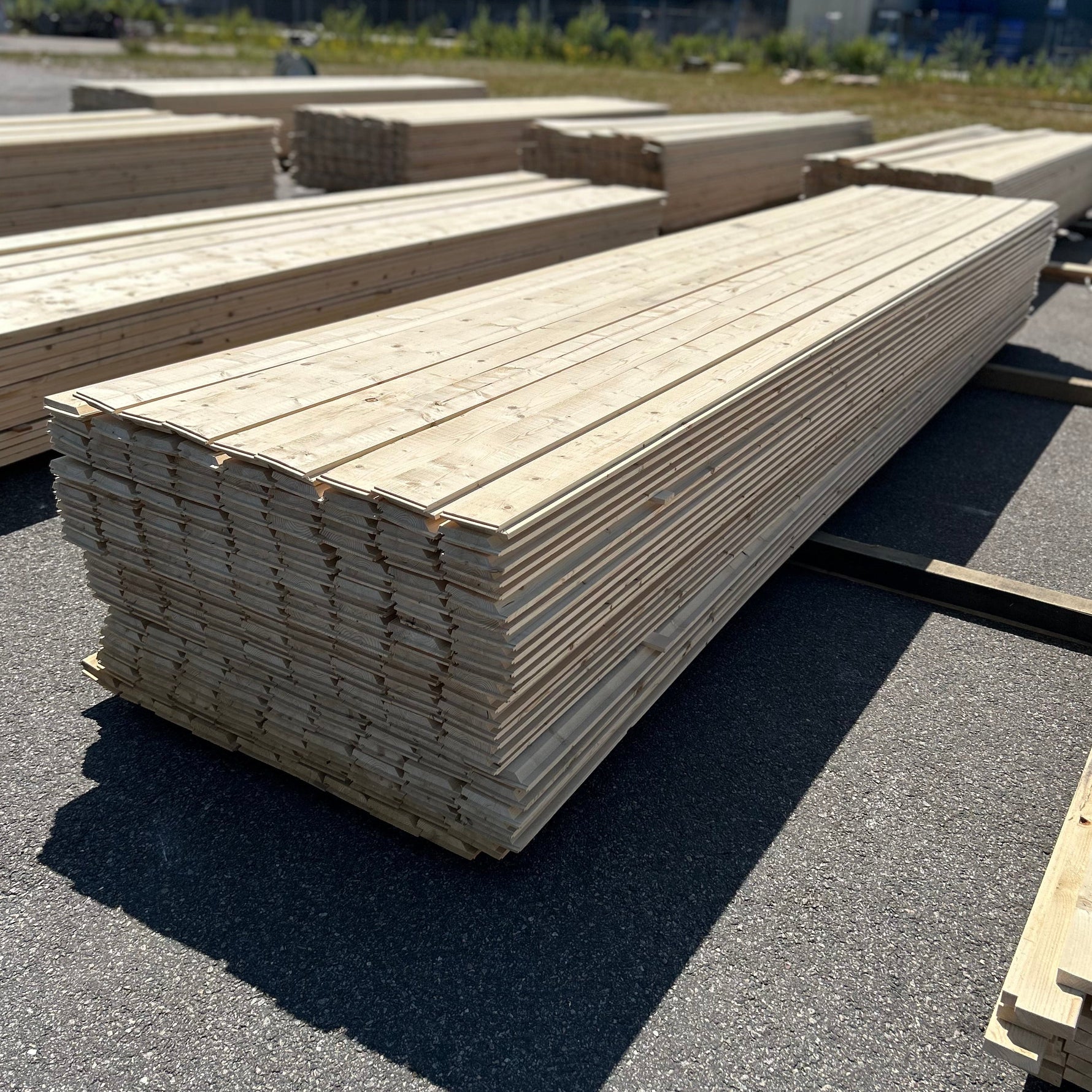 Paket Enkelfasspont Ändspont 22x120mm 4.80m 233st Obehandlad