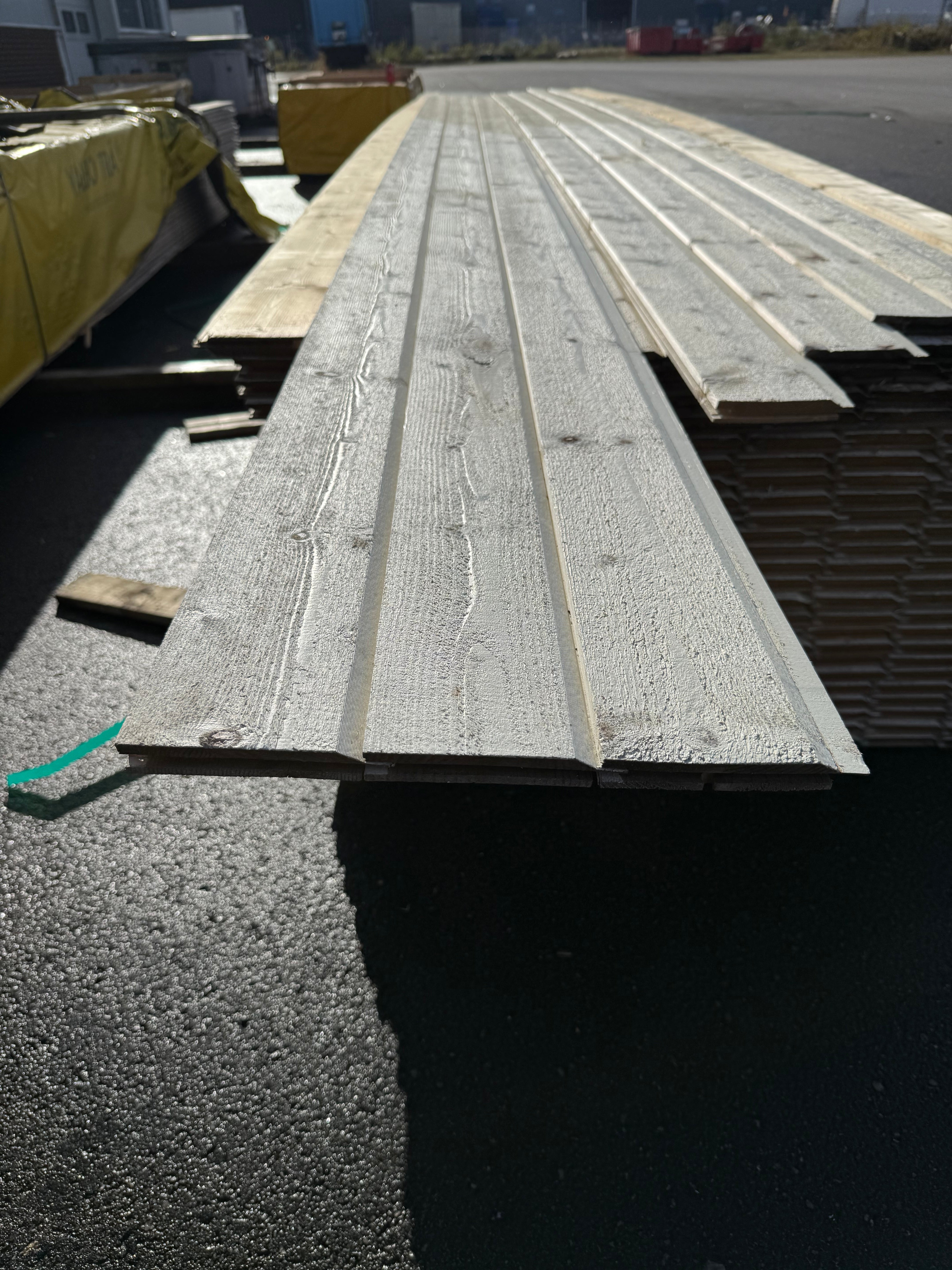 Enkelfas Ändspont 22x120mm, 5,40m (Grundmålad)